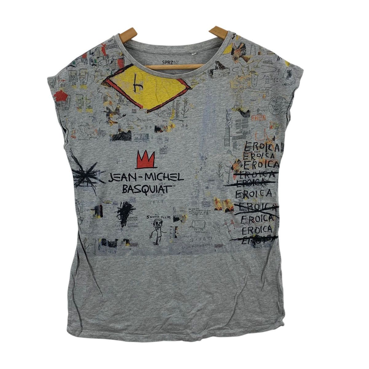 Uniqlo JEAN MICHEL BASQUIAT x UNIQLO Eroica Artwork Tee Shirt Top Size M / US 6-8 / IT 42-44 - 4 Thumbnail