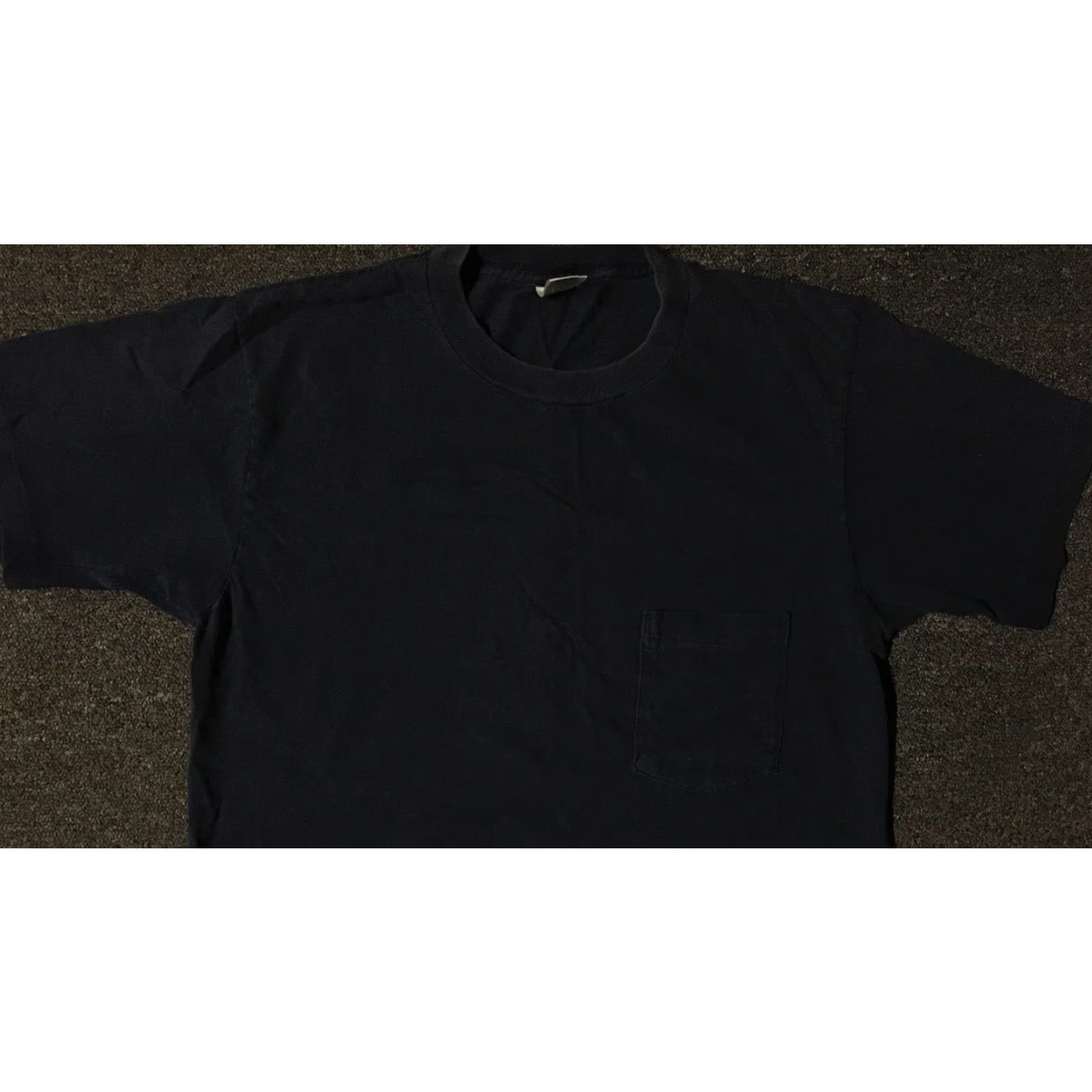 Vintage VINTAGE Towncraft Shirt L USA Blue 80s 90s Grunge Biker Punk Surf Skate Track PE Single Stitch JC Penney - Men T-Shirt Size US L / EU 52-54 / 3 - 5 Thumbnail