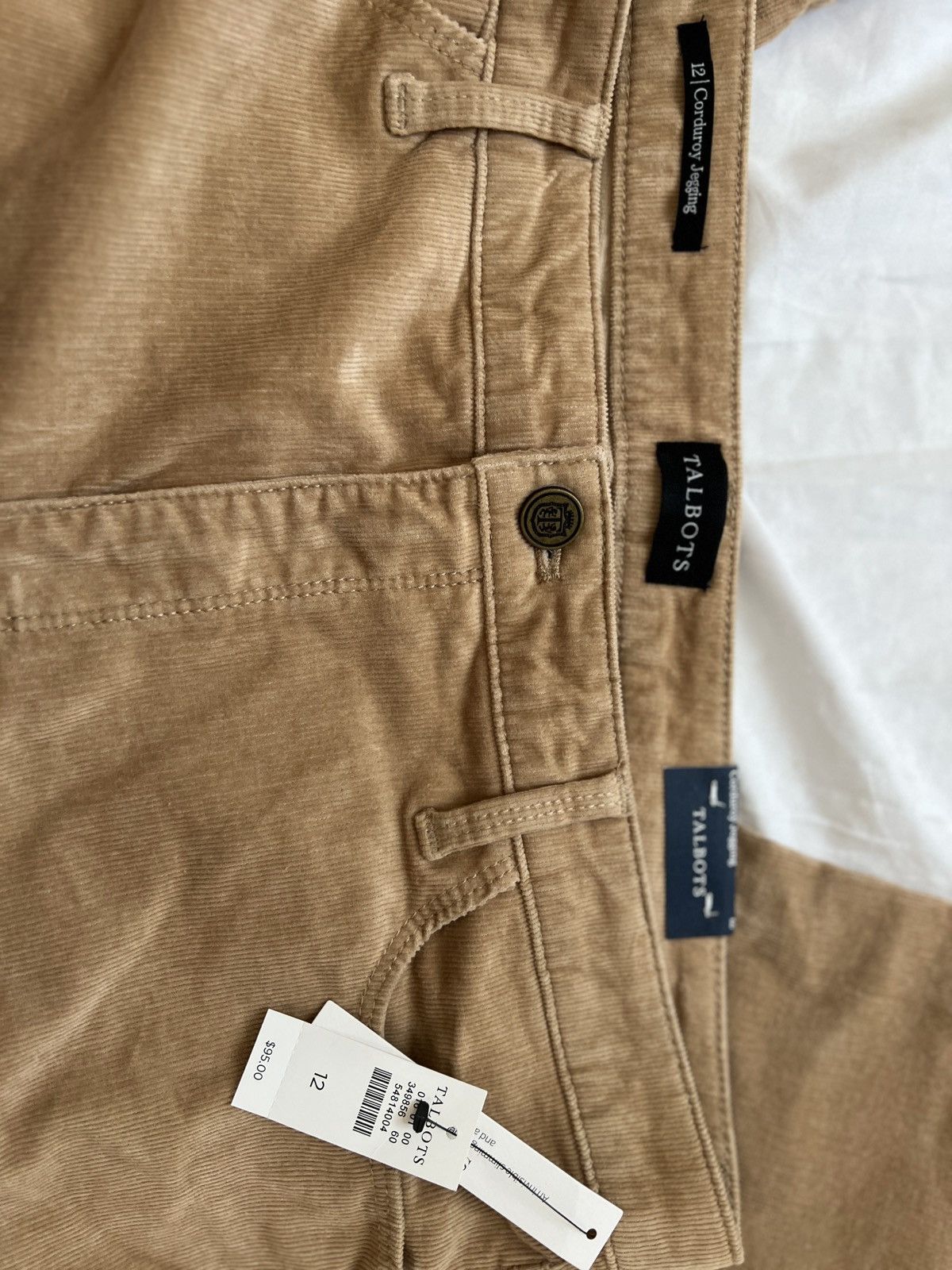 Talbots Talbots Camel/Tan Corduroy jegging Pants Size 34" / US 12 / IT 48 - 3 Thumbnail