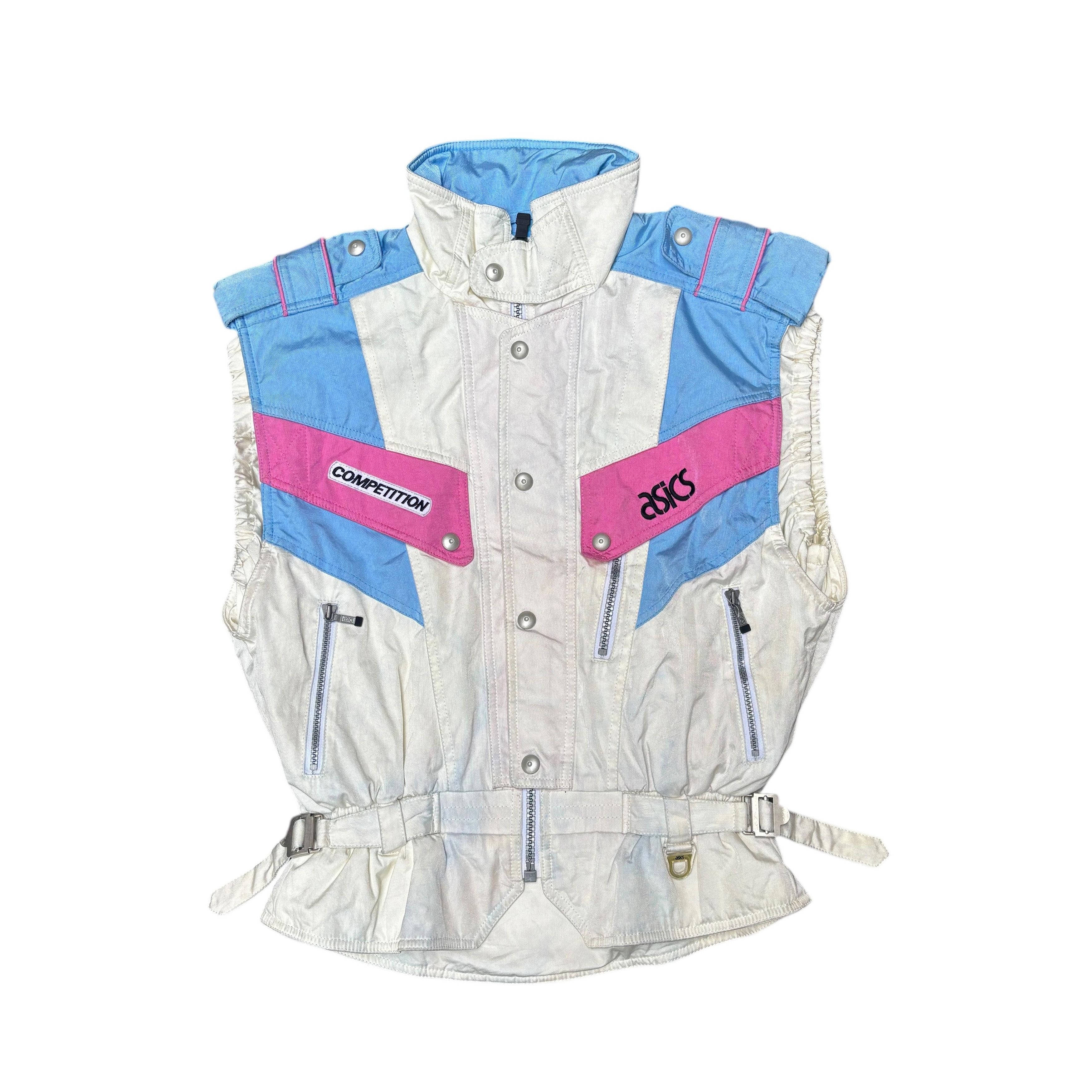 Asics vintage asics competion multicolour vest japan Size US M / EU 48-50 / 2 - 1 Thumbnail
