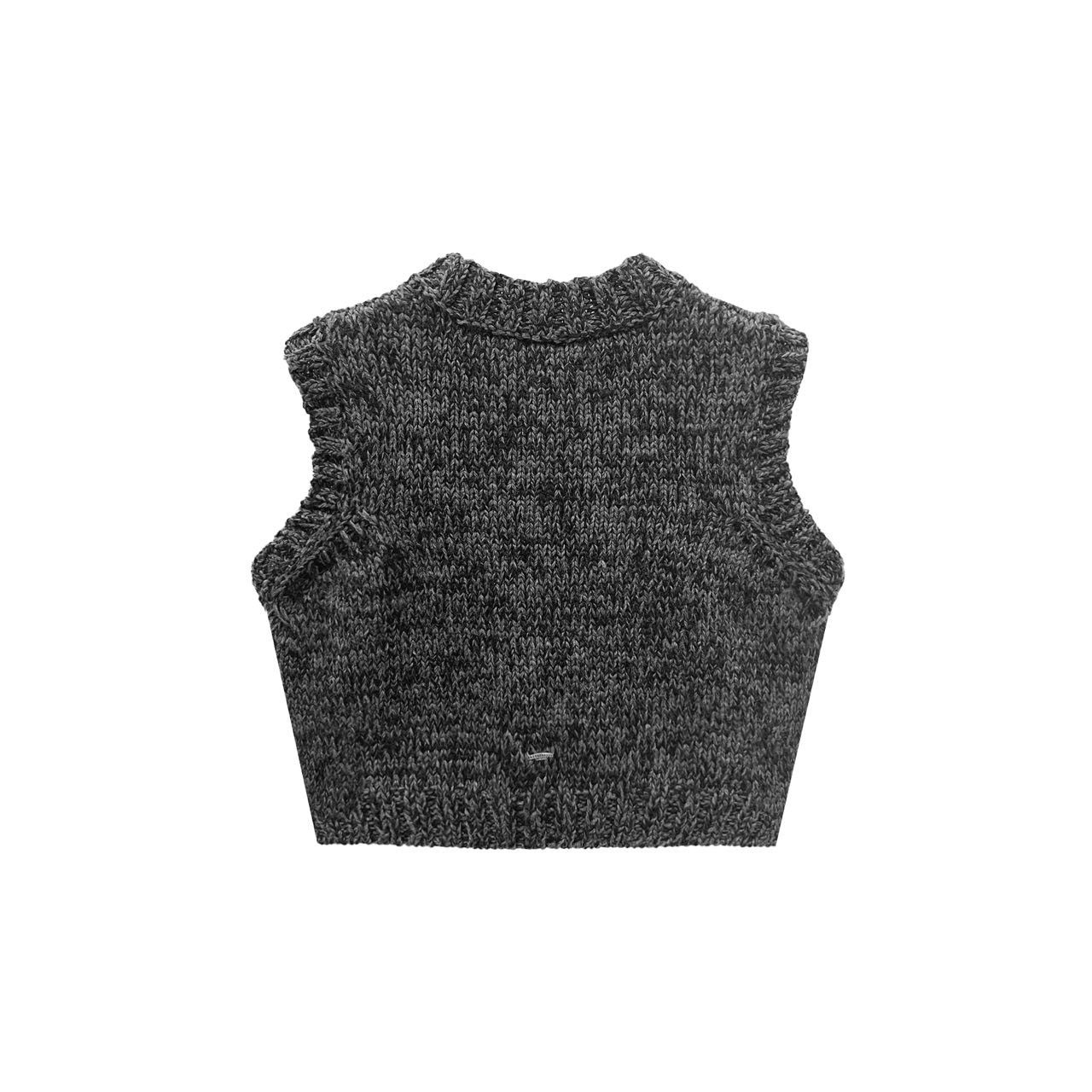 Chrome Hearts Chrome Hearts V-Neck Cross Leather Patch Sweater Vest Size US L / EU 52-54 / 3 - 2 Thumbnail