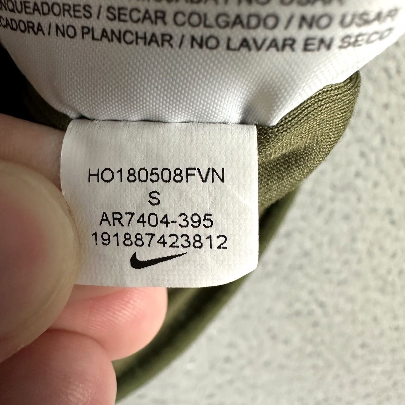 Nike Nike Hoodie Womens Small Olive Green Sherpa Fleece Thermal Pullover AR7404 395 Size S / US 4 / IT 40 - 6 Thumbnail