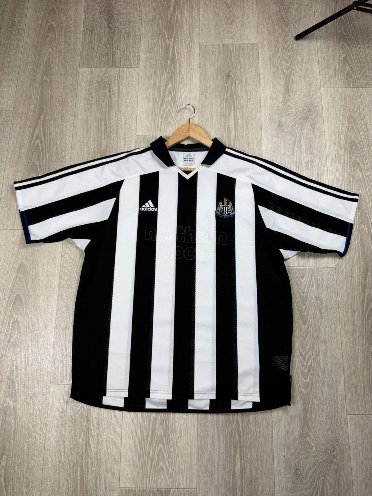 Adidas Newcastle United 2003-05 Football Shirt Soccer Jersey Adidas Size US XL / EU 56 / 4 - 3 Thumbnail