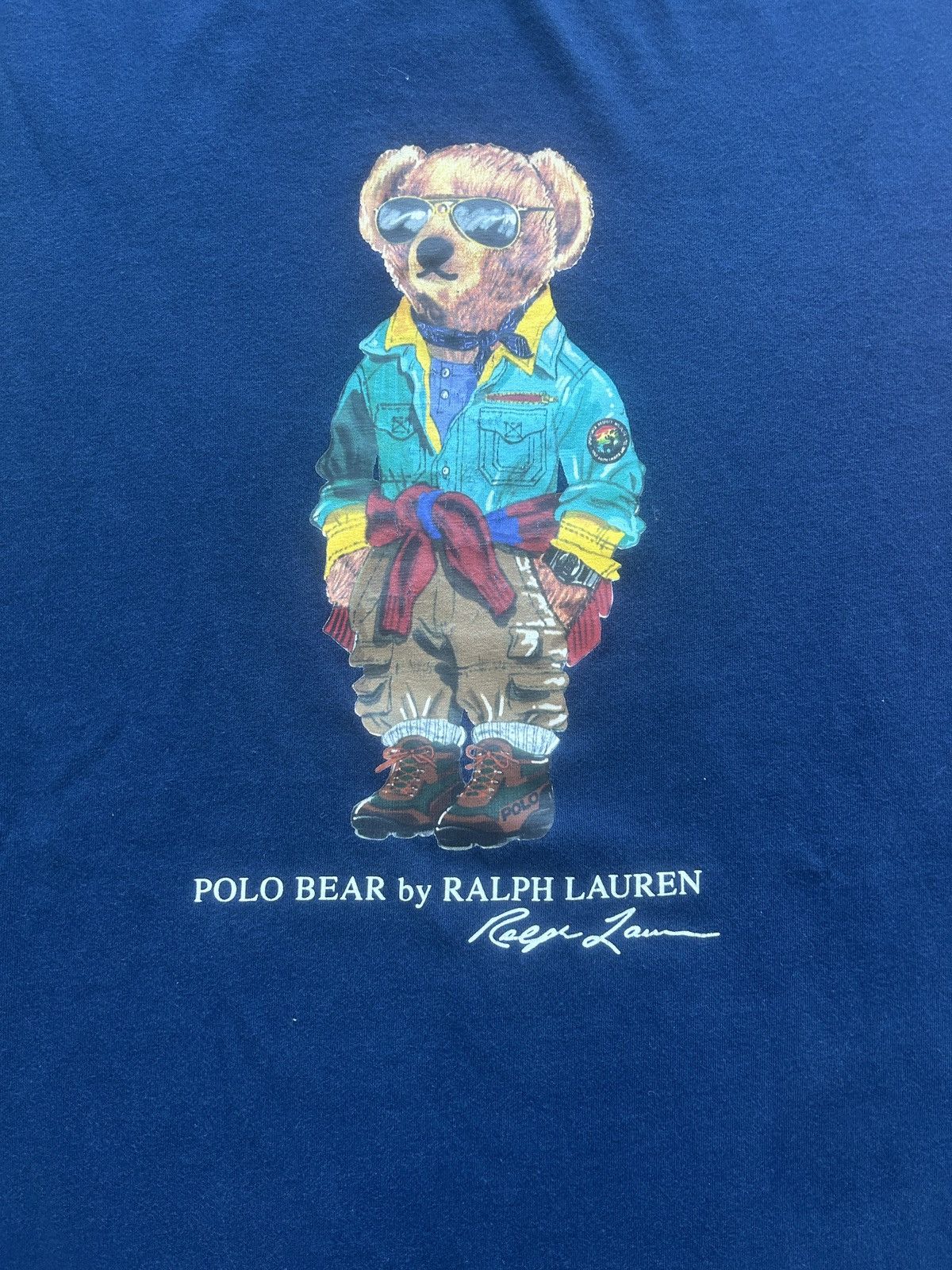 Polo Ralph Lauren Polo Ralph Lauren Hiker Polo Bear Graphic Tee Size US L / EU 52-54 / 3 - 2 Thumbnail