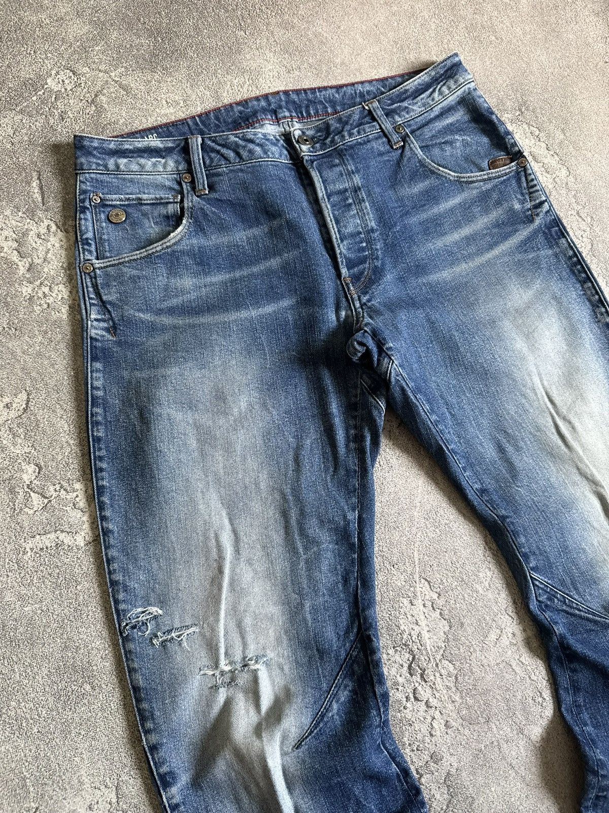 G-Star G star raw 34/34 ARC 3D SLIM denim pants jeans trousers Y2K Size US 34 / EU 50 - 8 Thumbnail