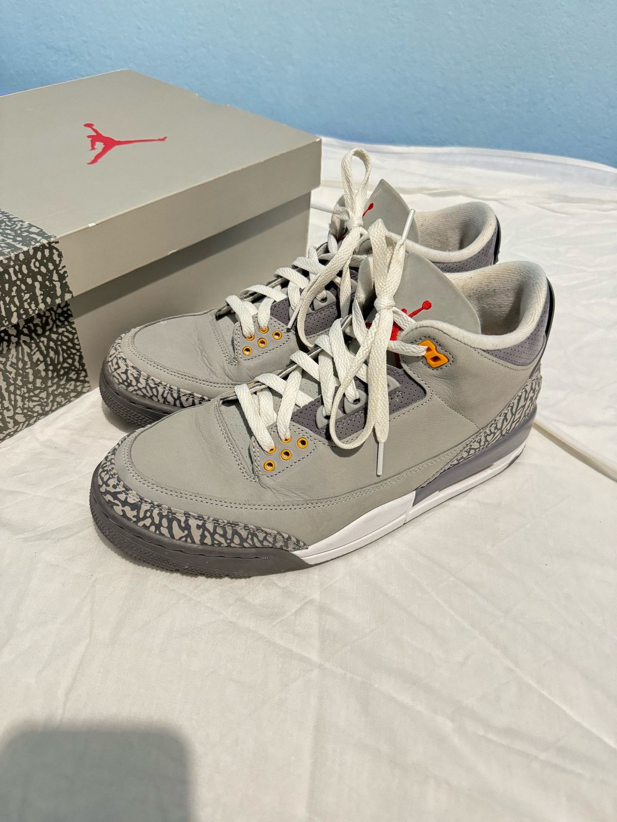 Jordan Brand Air Jordan 3 Cool Grey Nike Size US 10.5 / EU 43-44 - 1 Thumbnail