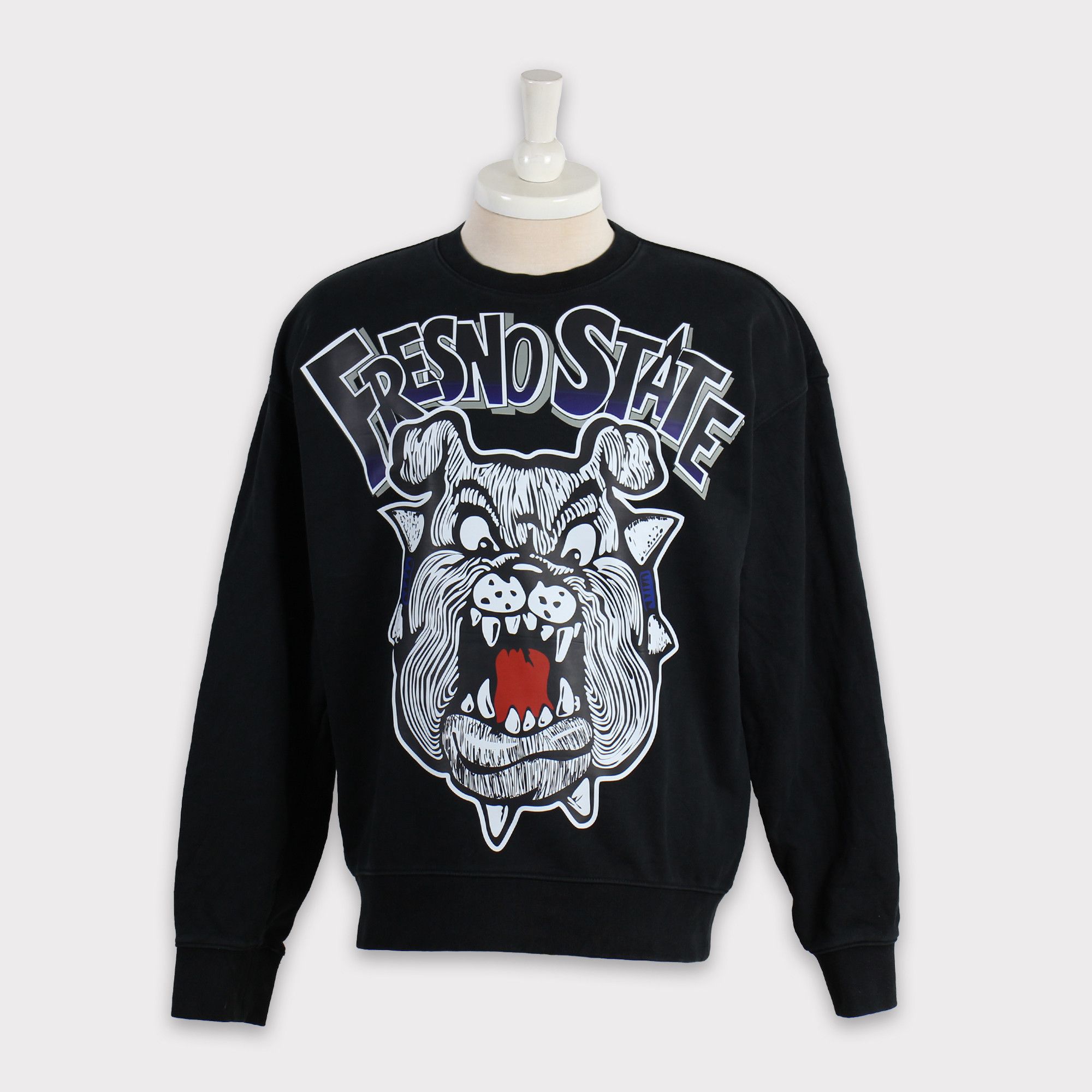 image of American College x Collegiate Vintage 00S Fresno Bulldogs Sweatshirt/tshirt/shirt/hoodie in Black (