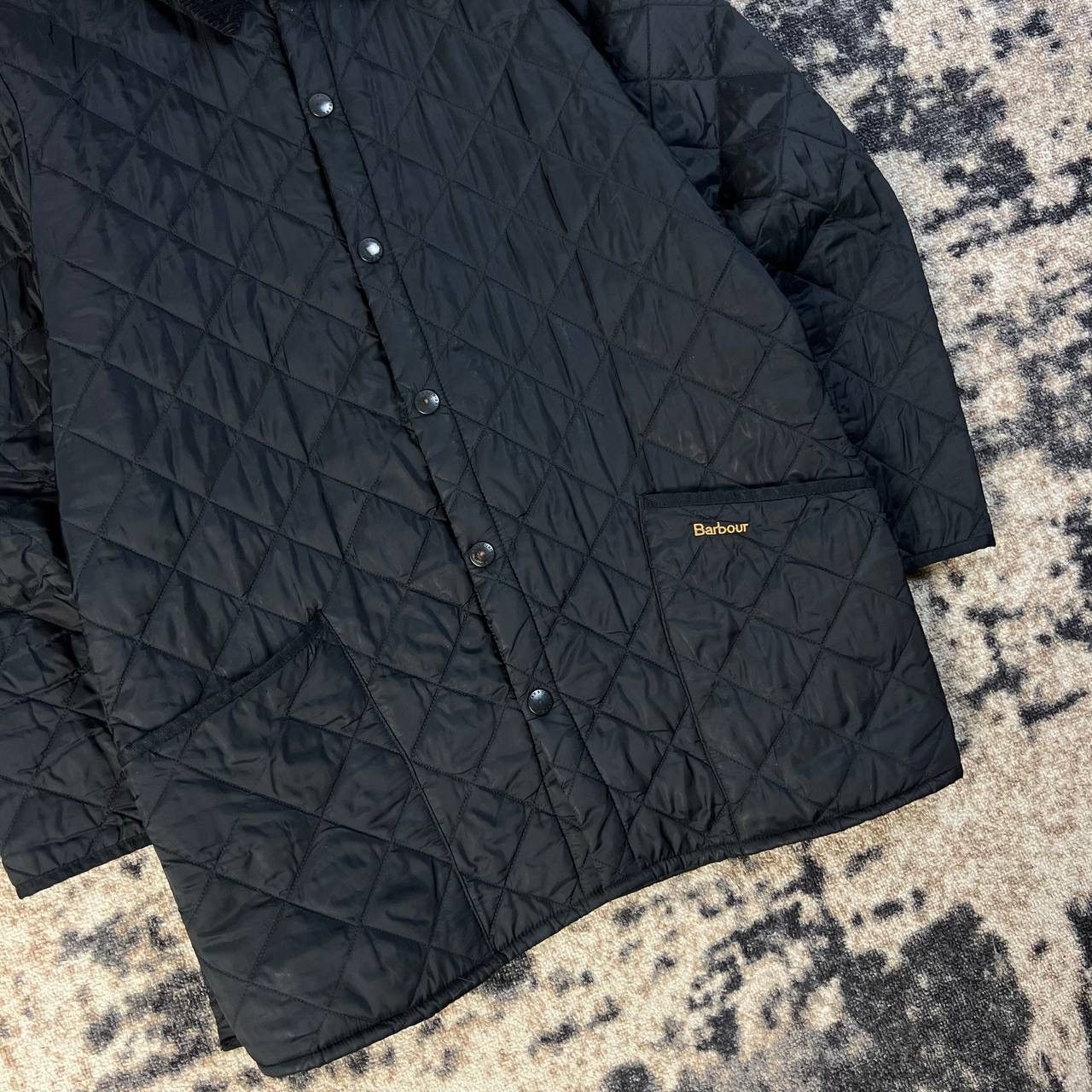 Barbour Barbour Mini Logo Vintage Y2K Quilted Button Up Jacket Size US M / EU 48-50 / 2 - 3 Thumbnail