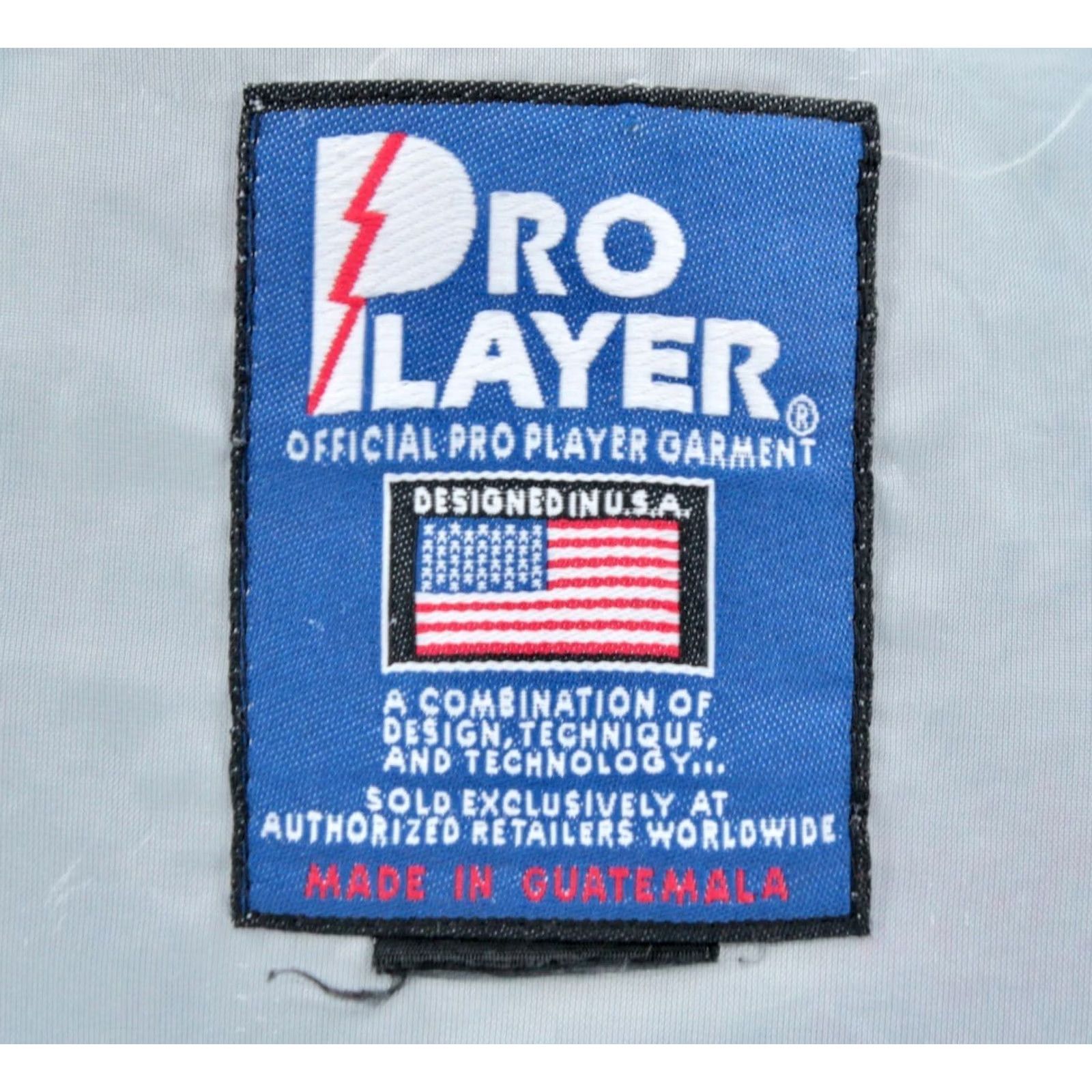Pro Player Pro-player KU Jacket Shirt XL 1990s Nylon Blue Red Men’s VTG 90s Decade 1990s Sleeve 23.5" Measurements Extra Large Mens Size US XL / EU 56 / 4 - 6 Thumbnail
