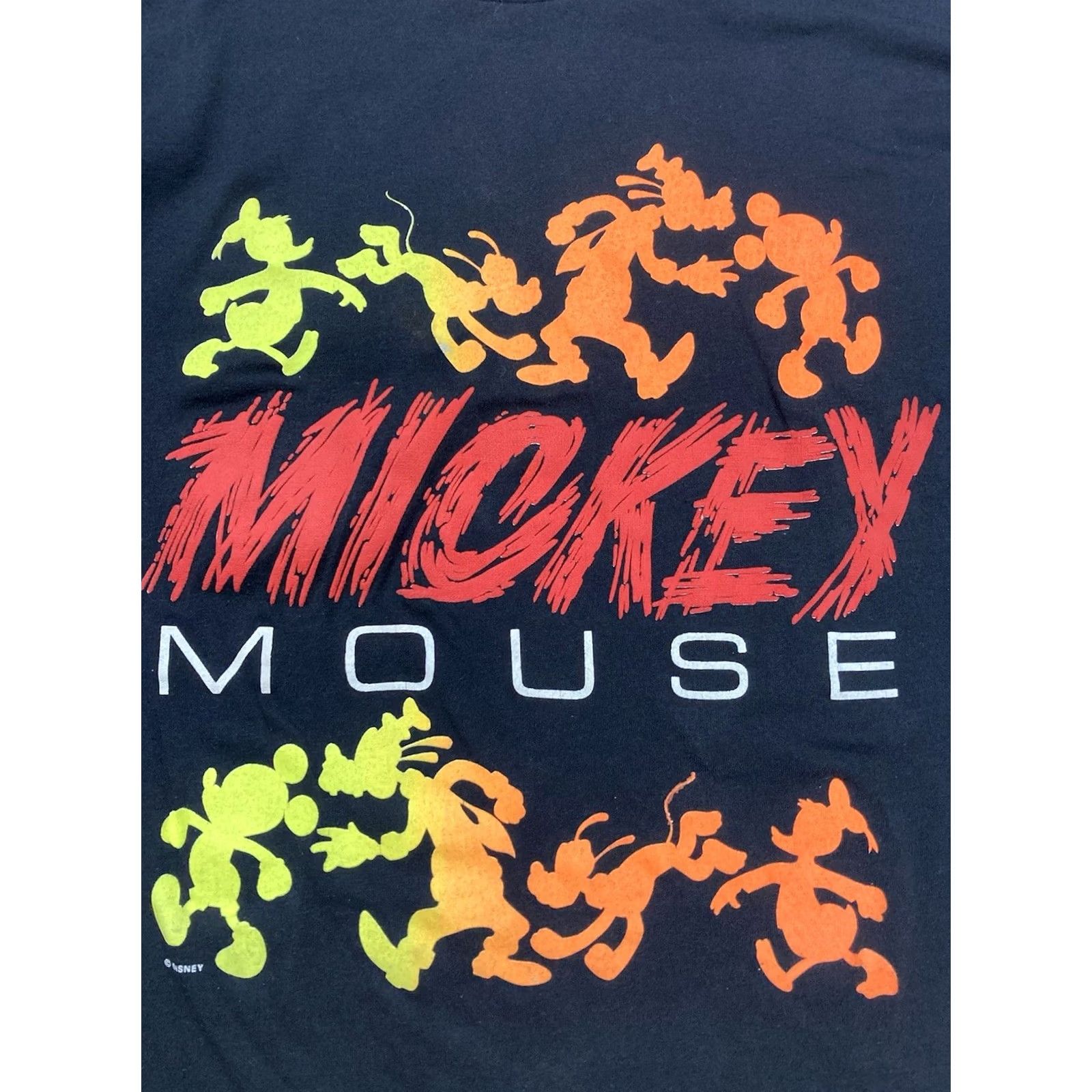 Vintage VINTAGE Disney Mickey Mouse Graphic T-shirt Men Large USA 80s Single Stitch Size US L / EU 52-54 / 3 - 2 Thumbnail
