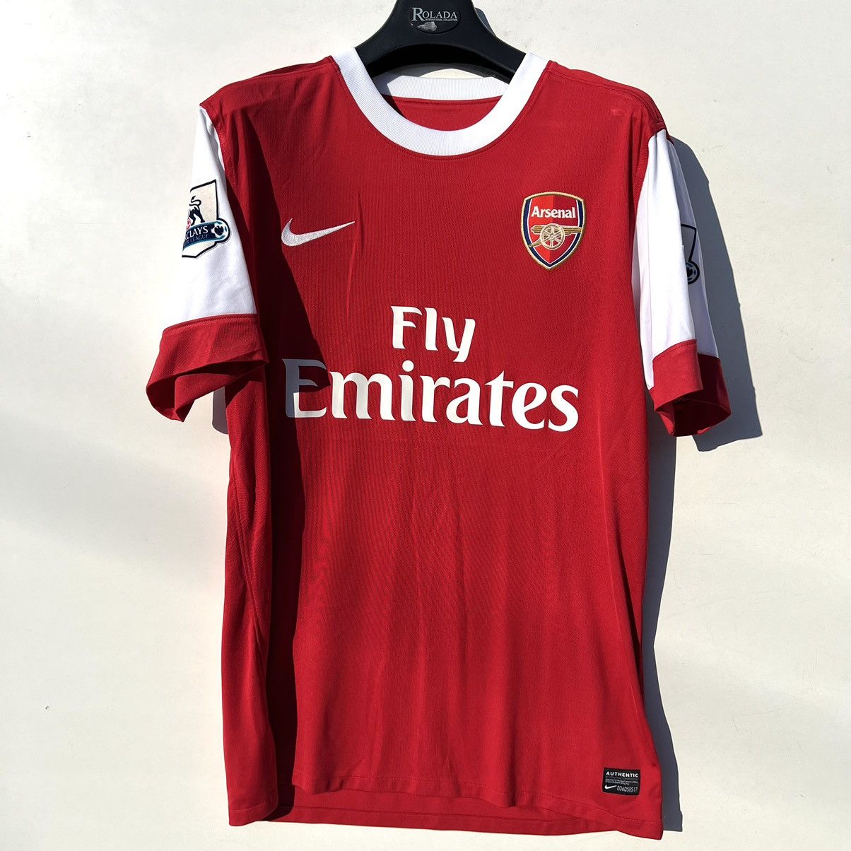 Nike × Vintage Arsenal FC 2012/2014 Nike Home Football Shirt Size US L / EU 52-54 / 3 - 1 Thumbnail