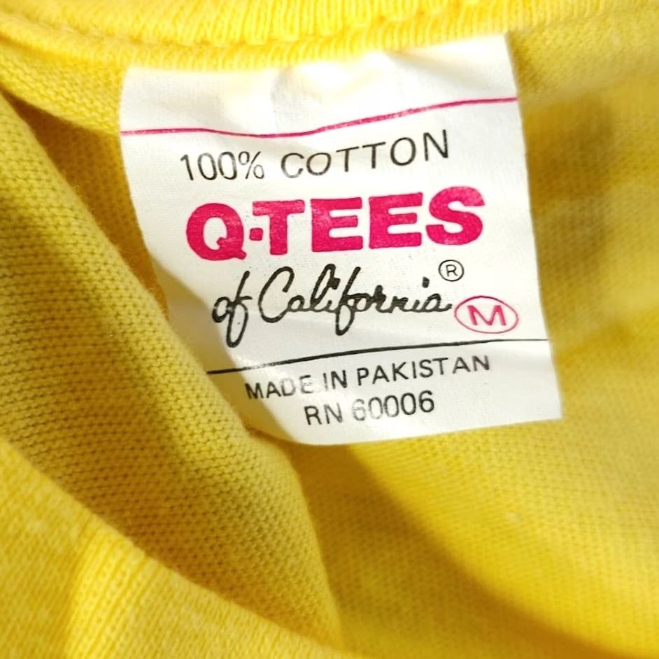 Vintage VINTAGE Cristal Gold T Shirt Mens Size S Yellow 80s Aguardiente Anise Q Tees Shirt Mens Short Sleeve Crew Neck Cotton Solid 80s Theme Mens Size US S / EU 44-46 / 1 - 7 Thumbnail