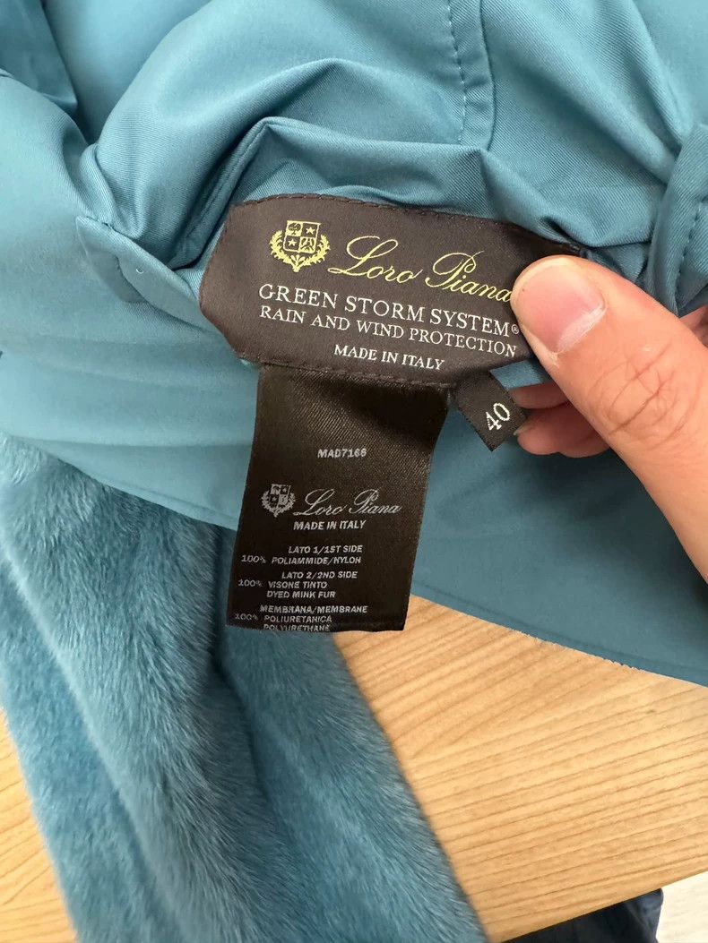 Loro Piana LORO PIANA A watered-down pelt coat Size US S / EU 44-46 / 1 - 5 Thumbnail