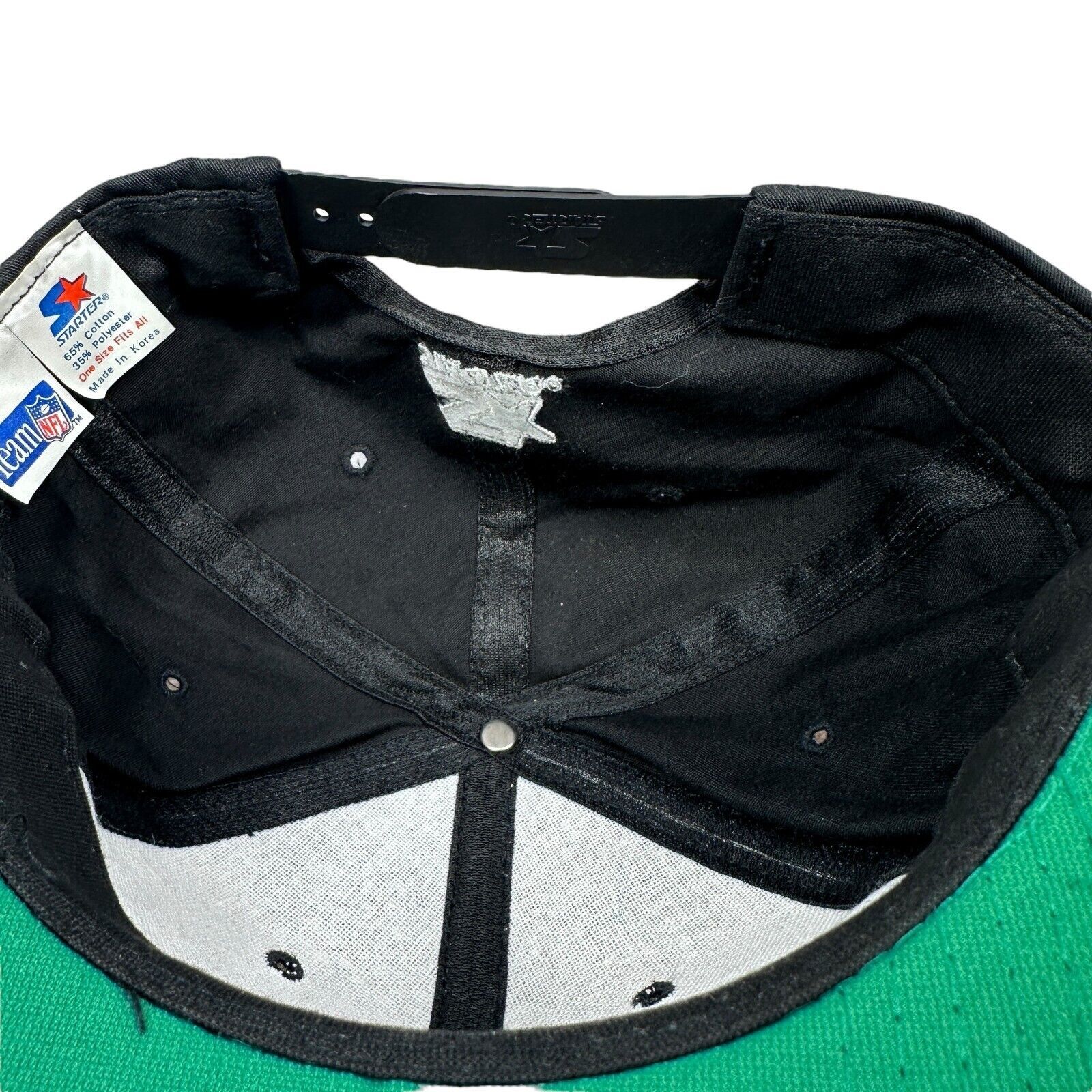 Starter Vintage Starter Pittsburg Steelers Snapback Hat Mens Black Size ONE SIZE - 7 Thumbnail