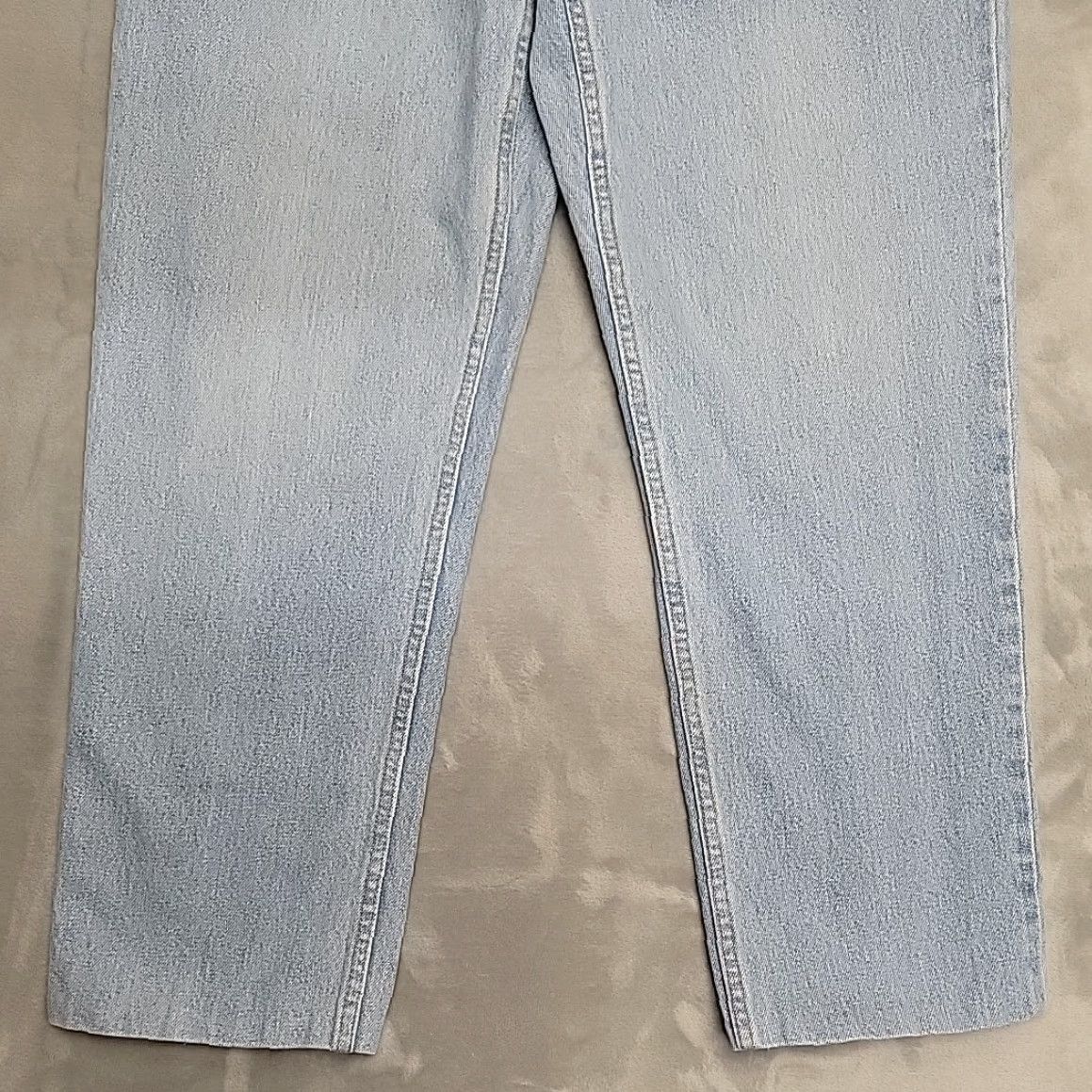 Vintage VINTAGE LL Bean Jeans Mens Blue Light Wash 100% Cotton Outdoor Comfort Jeans Mens 35 Blue 90s? Size US 35 - 2 Thumbnail