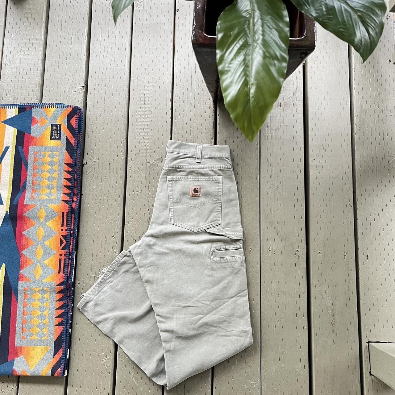 Vintage Carhartt Pants Green Olive