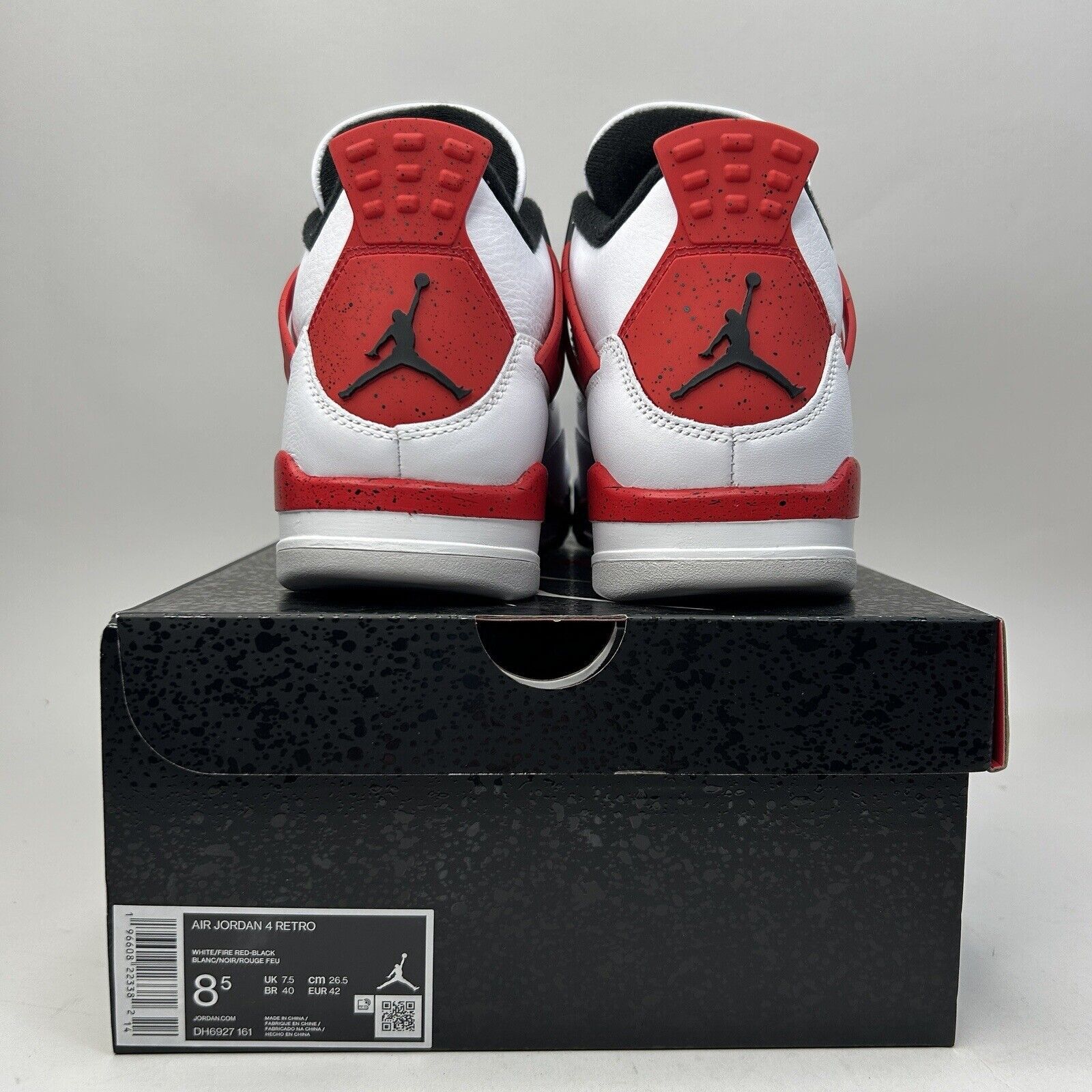 Jordan Brand Nike Air Jordan 4 Retro “Red Cement” 2023 Size US 8.5 / EU 41-42 - 4 Thumbnail