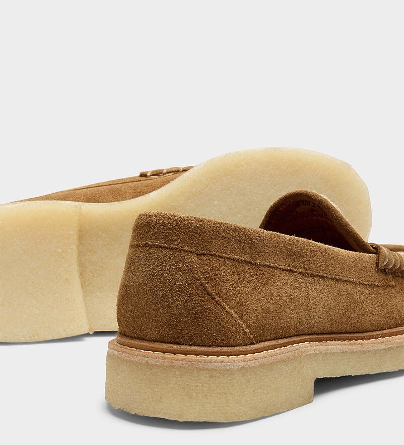 G.H. Bass & Co. G.H Bass Larson Weejuns suede and raffia loafers Size US 10.5 / EU 43-44 - 2 Thumbnail