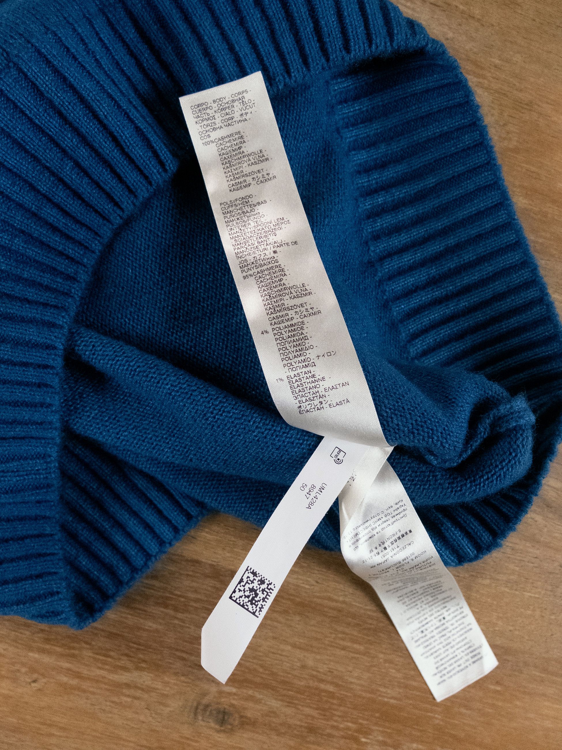 Other FALCONERI blue cashmere crewneck sweater Large Size US L / EU 52-54 / 3 - 6 Thumbnail