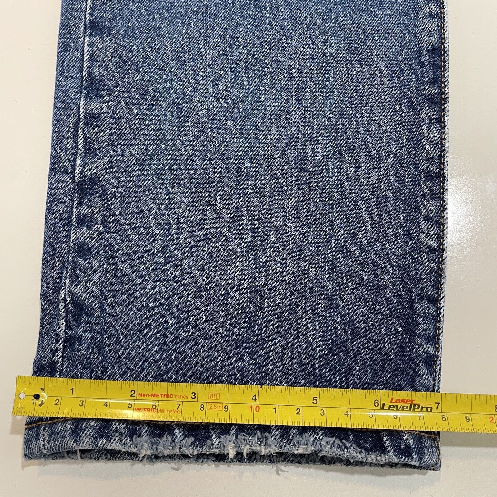 Levi's Levi’s Strauss Men’s 501 Jeans Button Fly Straight Leg Blue Size US 31 - 2 Thumbnail