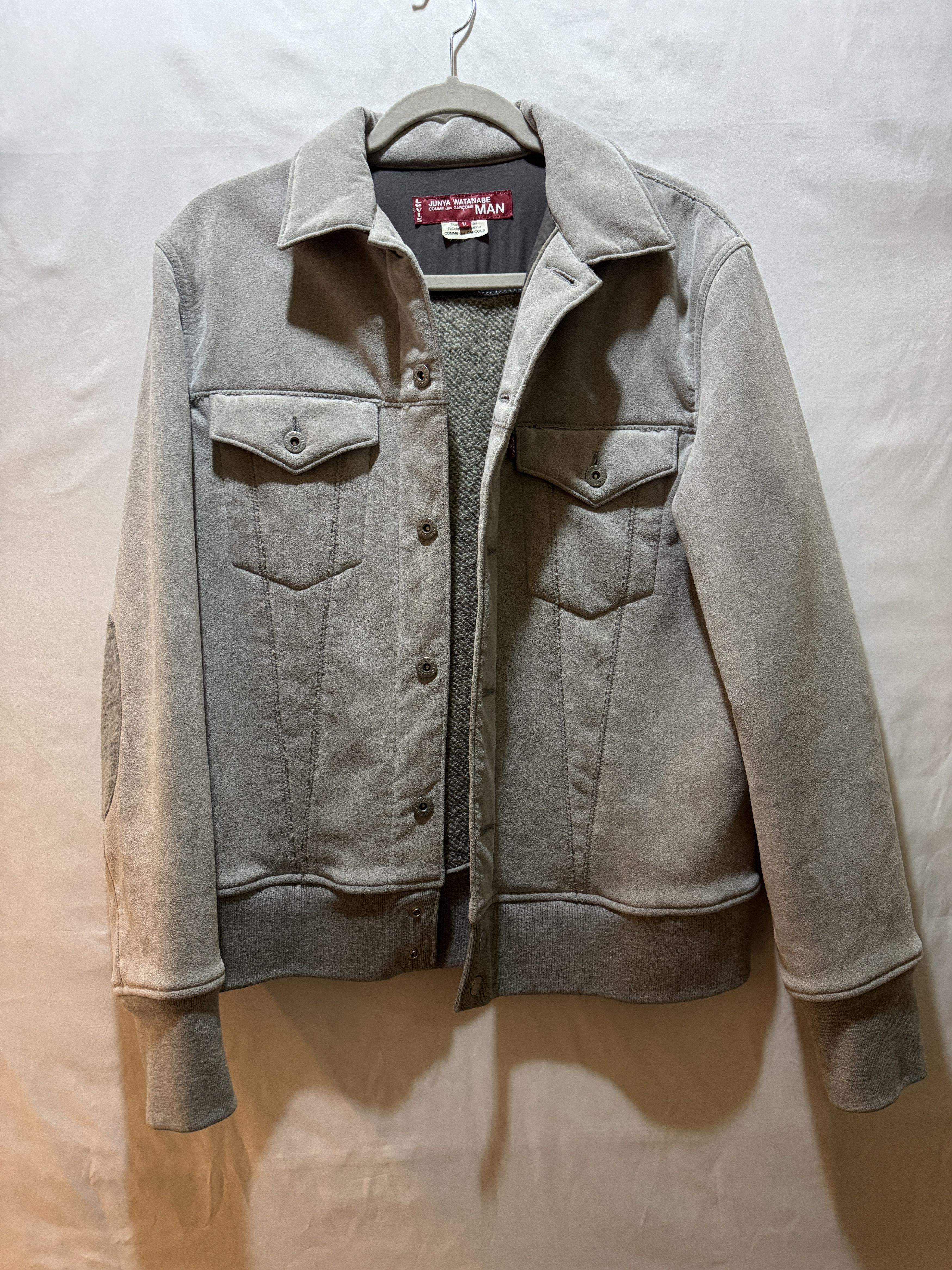 Junya Watanabe × Levi's Suede Jacket Size US XL / EU 56 / 4 - 1 Thumbnail
