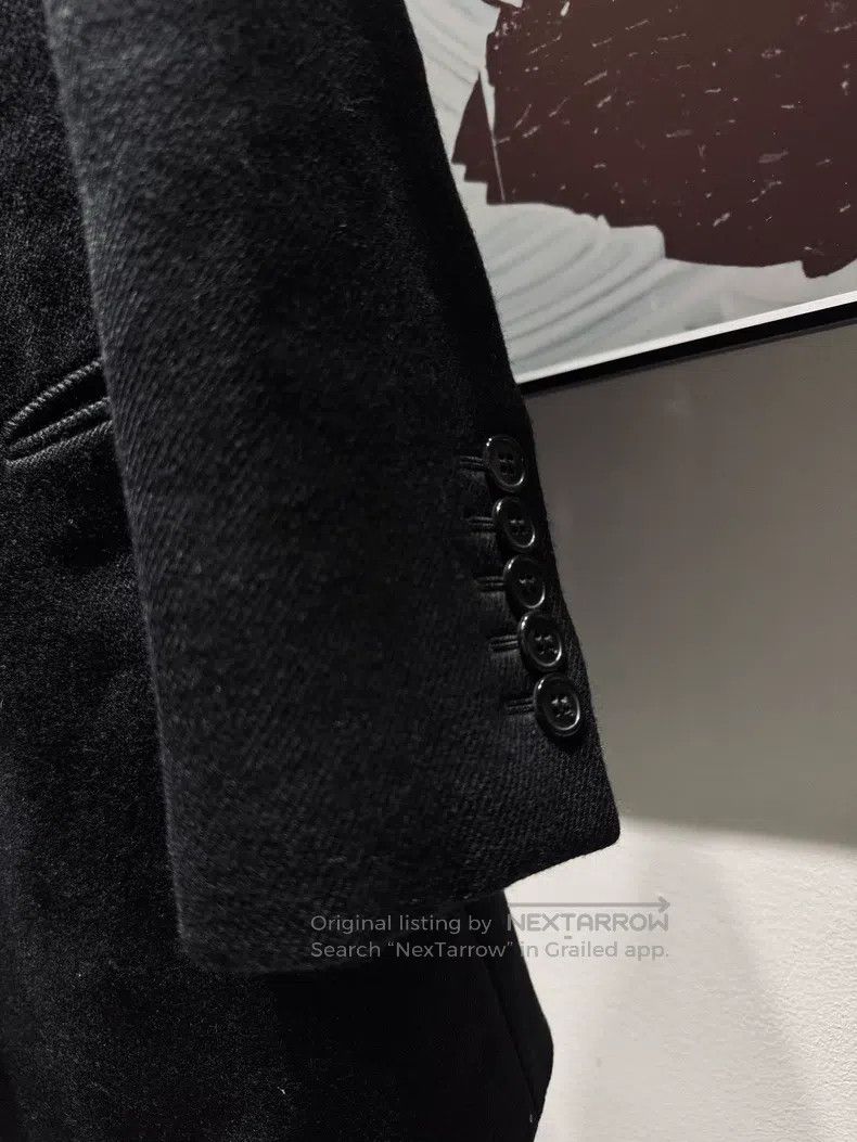 Saint Laurent Paris Saint Laurent Paris Wool Tuxedo Jacket Size XXS / US 00 / IT 34 - 3 Thumbnail