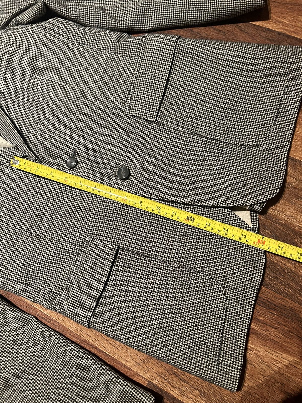Christian Dior Monsieur Christian Dior Monsieur Mens Wool Tweed Blazer Size 34S - 13 Thumbnail