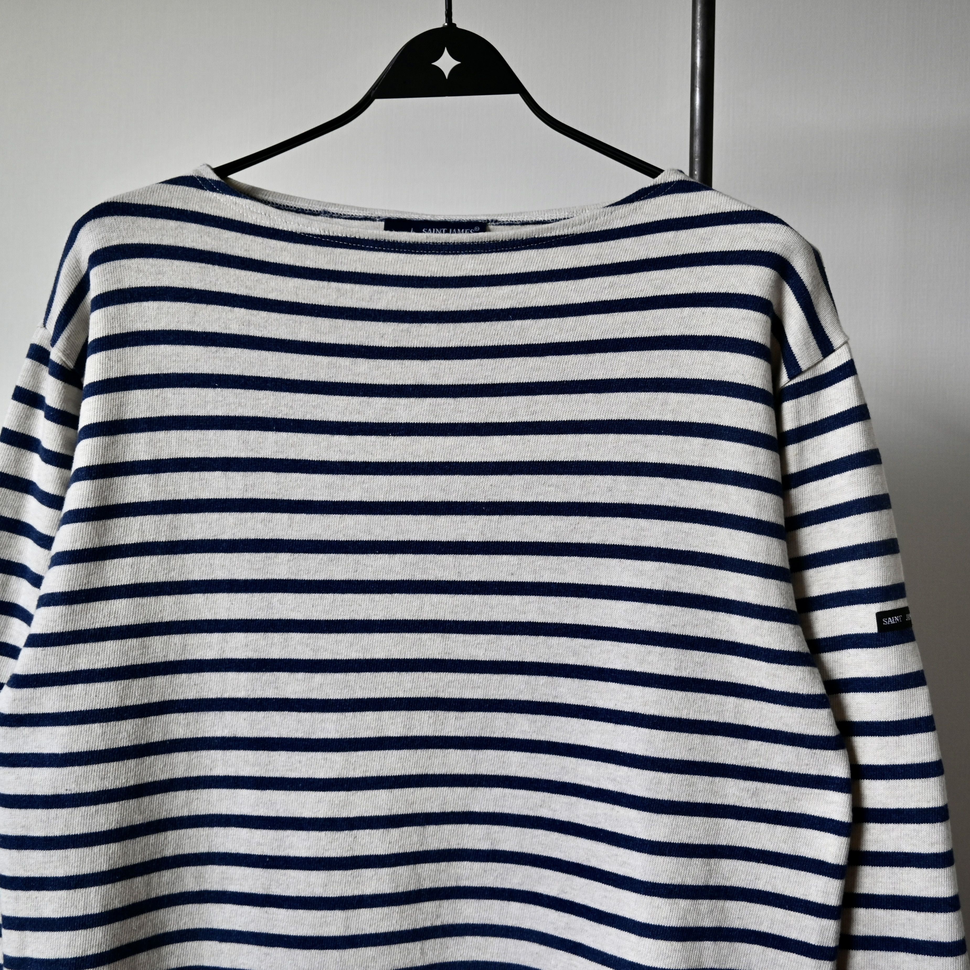 Saint James SAINT JAMES "OUESSON" heavyweight cotton breton shirt, 4/M Size US M / EU 48-50 / 2 - 4 Thumbnail