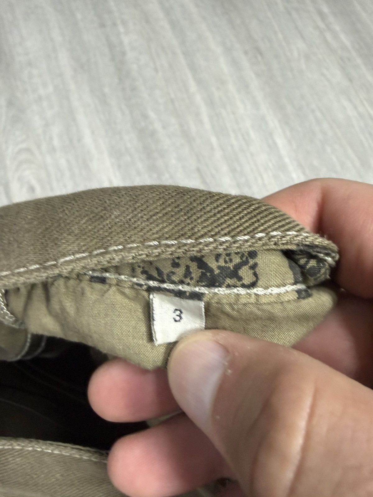 Japanese Brand Kyoji Maruyama archive cargo jeans Y2K Japan designer rare Size US 32 / EU 48 - 12 Thumbnail