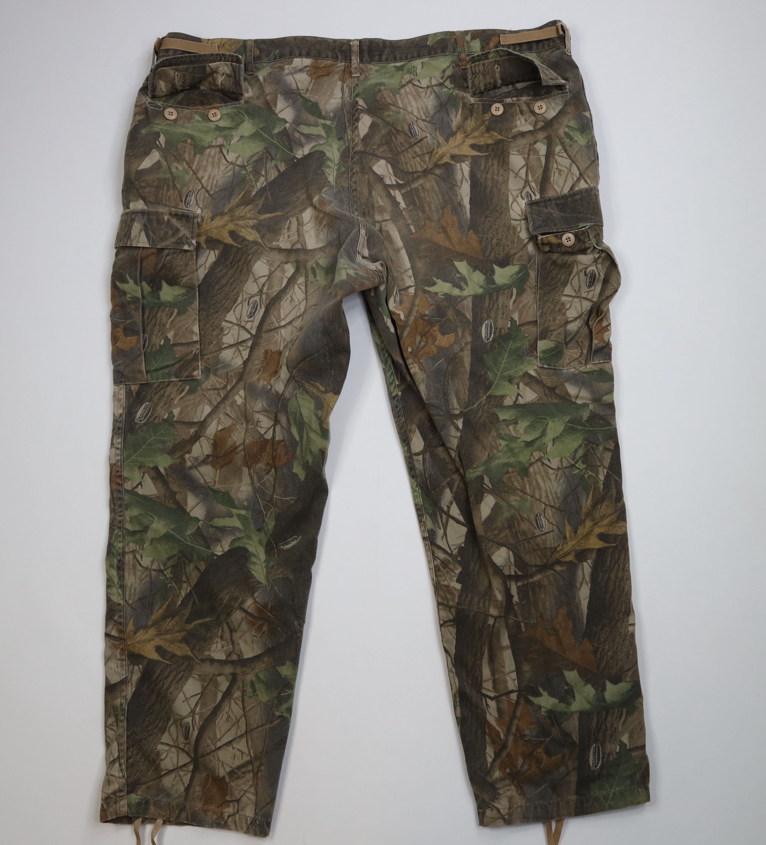 Cabelas Vintage 90s Cabelas Button Fly Wide Leg Cargo Pants Size US 42 / EU 58 - 8 Thumbnail