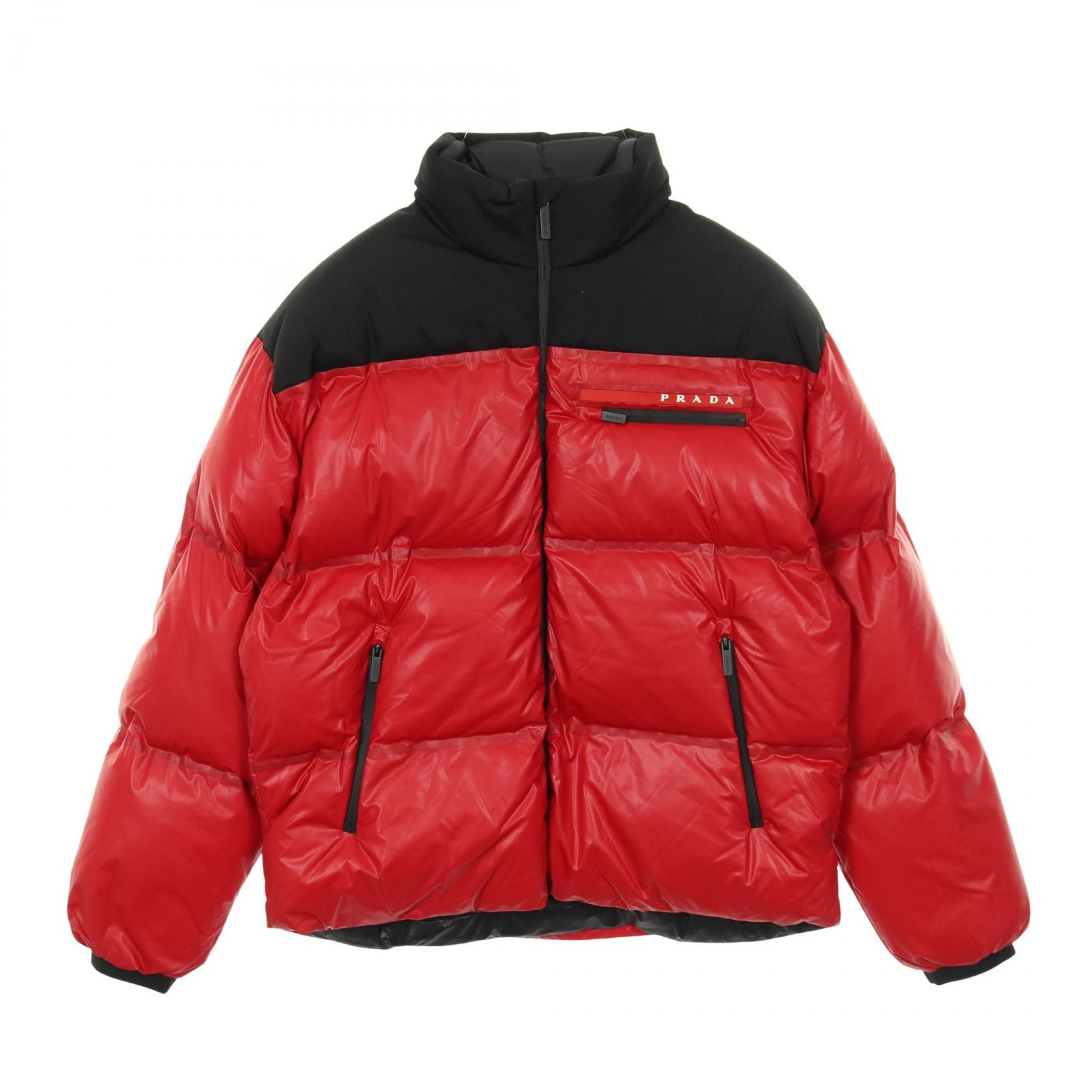 Prada Prada Prada Sport Linea Rossa Down Jacket Textile Outerwear DUTY FREE for USA Size ONE SIZE - 1 Thumbnail