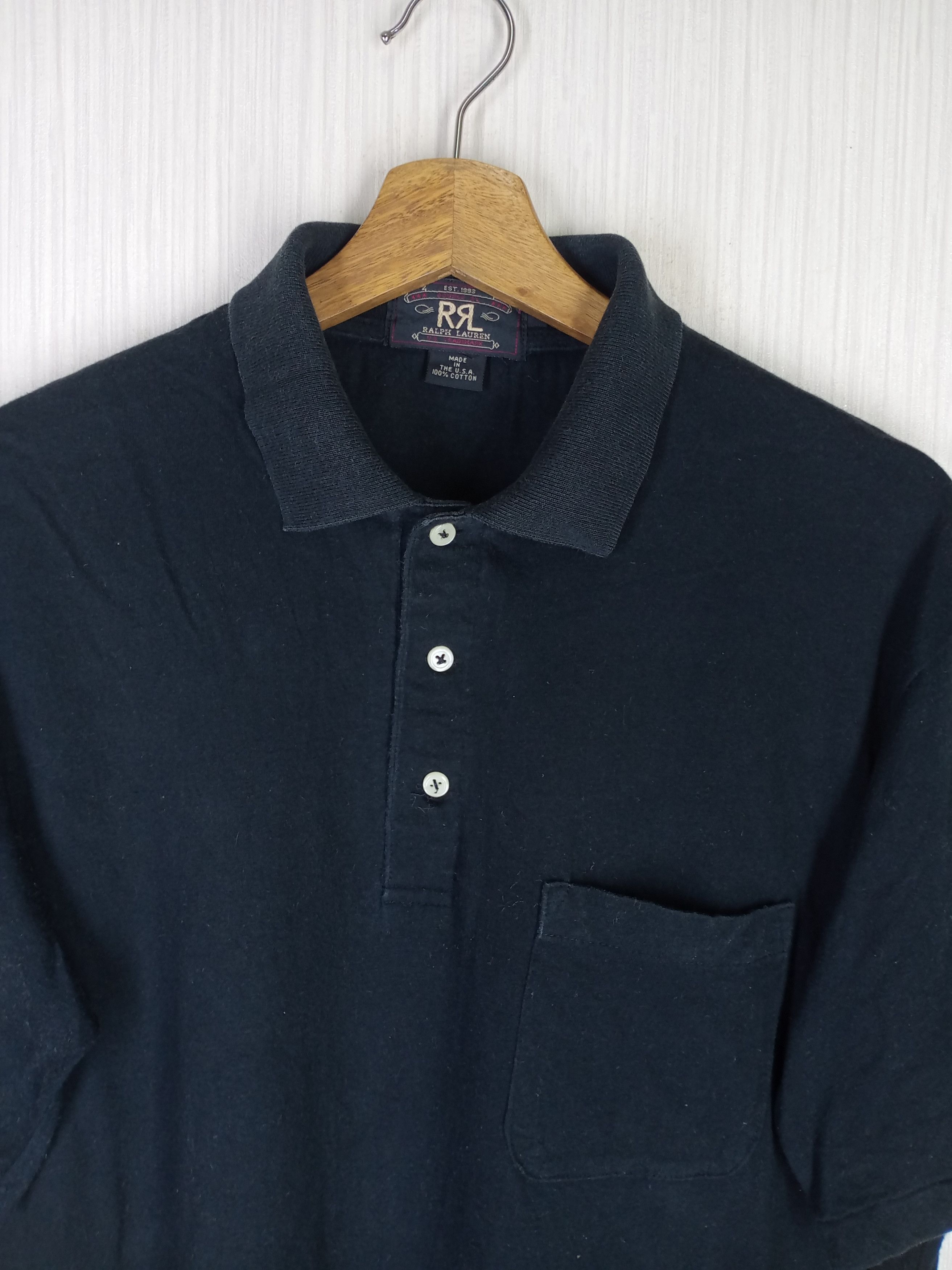 RRL Ralph Lauren Rare Vintage RRL Ralph Lauren Polo Shirt Size US L / EU 52-54 / 3 - 2 Thumbnail