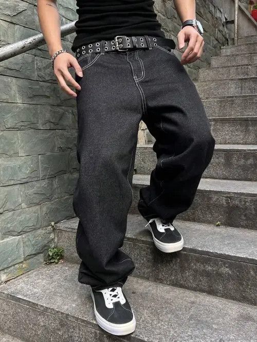 Jean Skater Denim Jeans Baggy Size US 32 / EU 48 - 3 Thumbnail