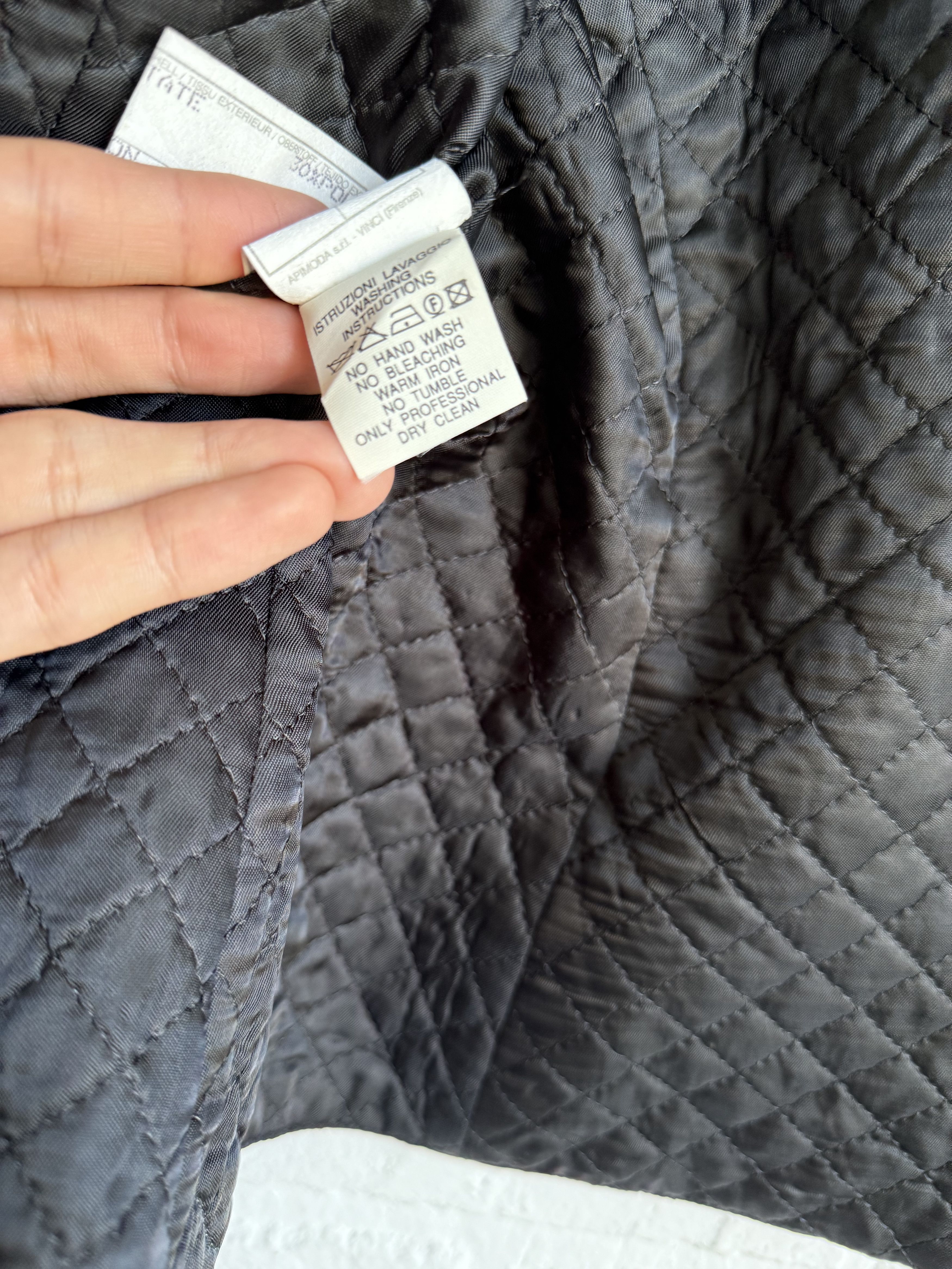 Emporio Armani Vintage 90s Emporio Armani black blazer jacket Size M / US 6-8 / IT 42-44 - 7 Thumbnail