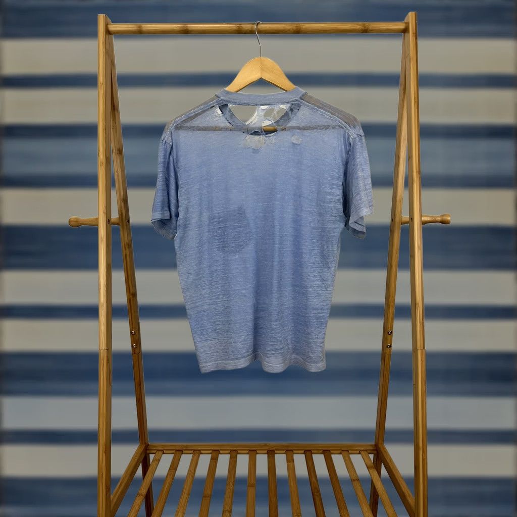 Vintage VTG 80s WIP Burnout Distressed T-Shirt M Blue Men Shirt"} Size US M / EU 48-50 / 2 - 1 Thumbnail