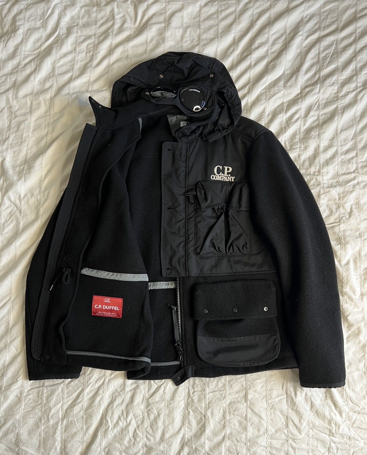 C.P. Company C.P. Company Duffel Mixed Goggle Hooded Jacket Size US M / EU 48-50 / 2 - 2 Thumbnail