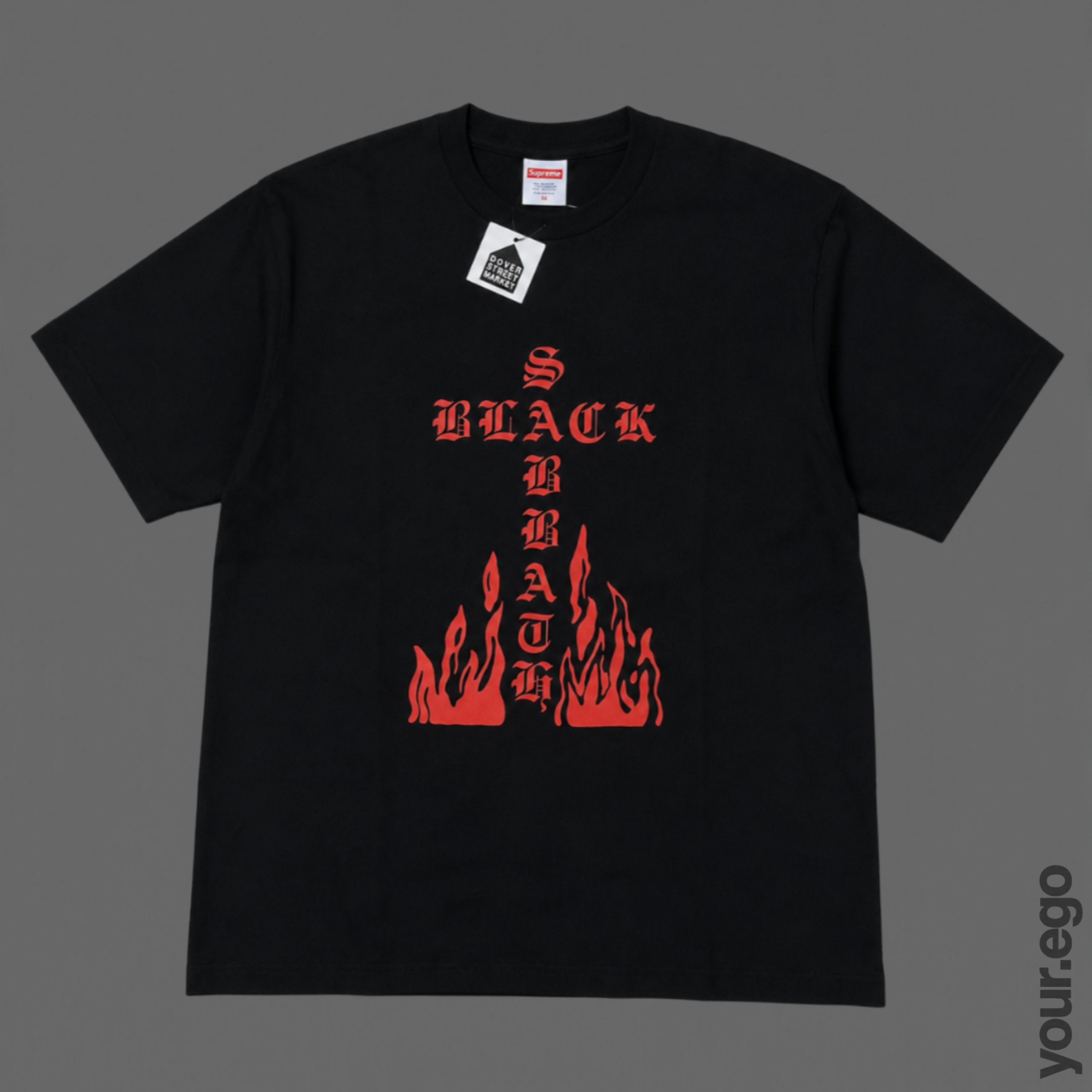 美品Supreme Black Sabbath Paranoid Tee 黒 L Supreme Supreme Black Sabbath Ozzy Osbourne Paranoid Tee | Grailed