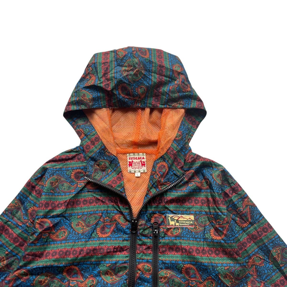 Japanese Brand Titicaca Paisley Pattern Size US L / EU 52-54 / 3 - 3 Thumbnail