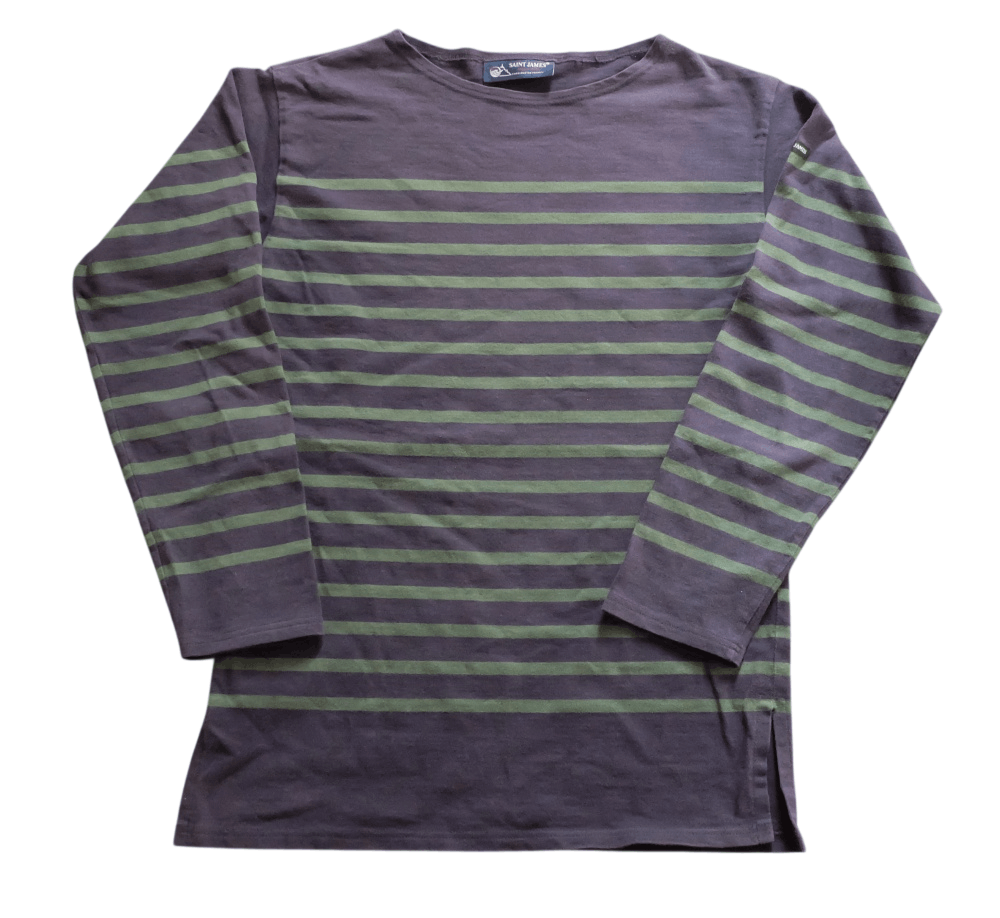 Saint James Saint James Stripes Long Sleeve Shirt Size US S / EU 44-46 / 1 - 1 Thumbnail