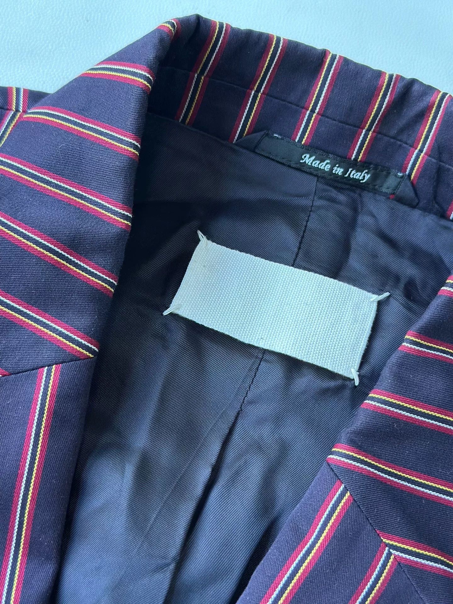 Maison Margiela Maison Margiela Striped Runway Blazer Size US S / EU 44-46 / 1 - 2 Thumbnail