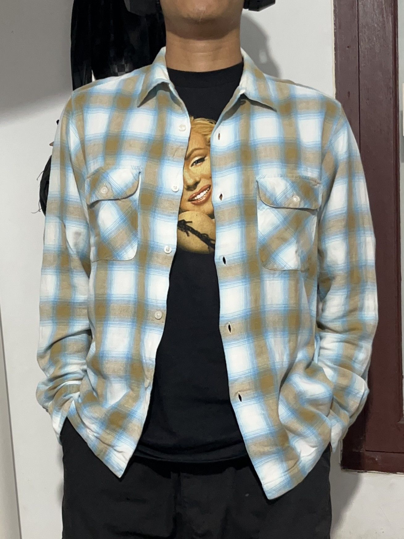 Stussy Rare stussy flannel button up shirt Size US M / EU 48-50 / 2 - 2 Thumbnail