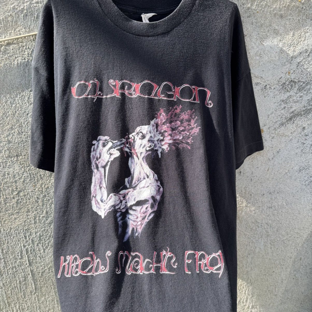Band Tees × Vintage Vintage Eisregen Metal Band Krebs Macht Frei Single Stitch Size US XL / EU 56 / 4 - 4 Thumbnail
