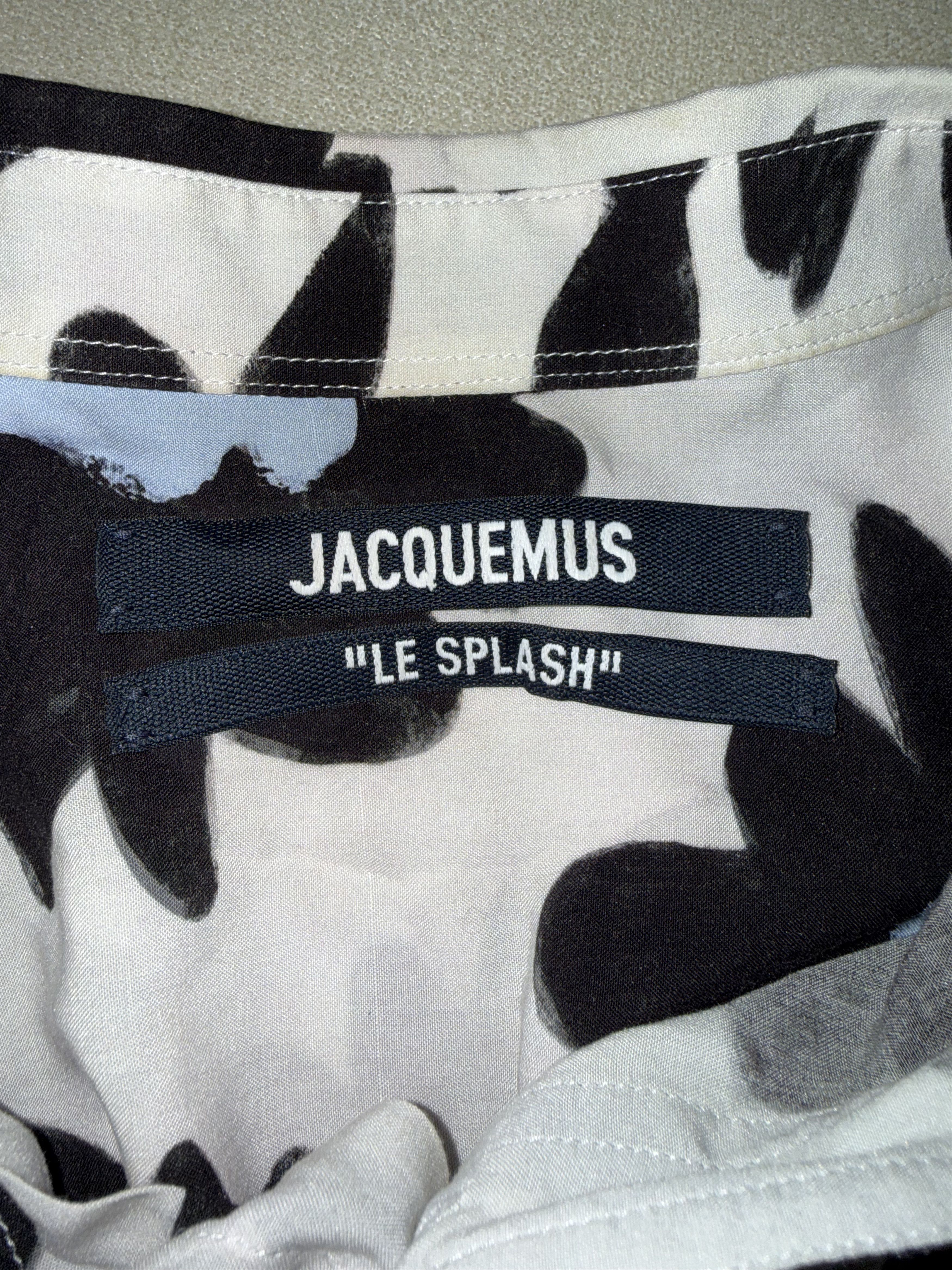 Jacquemus Jacquemus Melo Floral Print Short Sleeve Shirt - Men's S Size US S / EU 44-46 / 1 - 4 Thumbnail