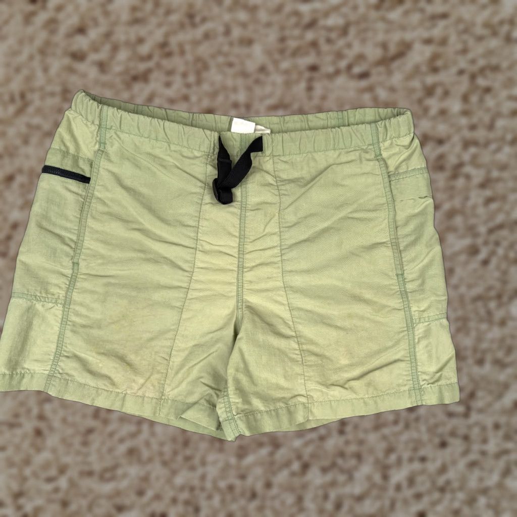 The North Face The North Face Cargo Shorts Womens Large Green Belted 5" Hiking Activewear Size 36" / US 14 / IT 50 - 1 Thumbnail