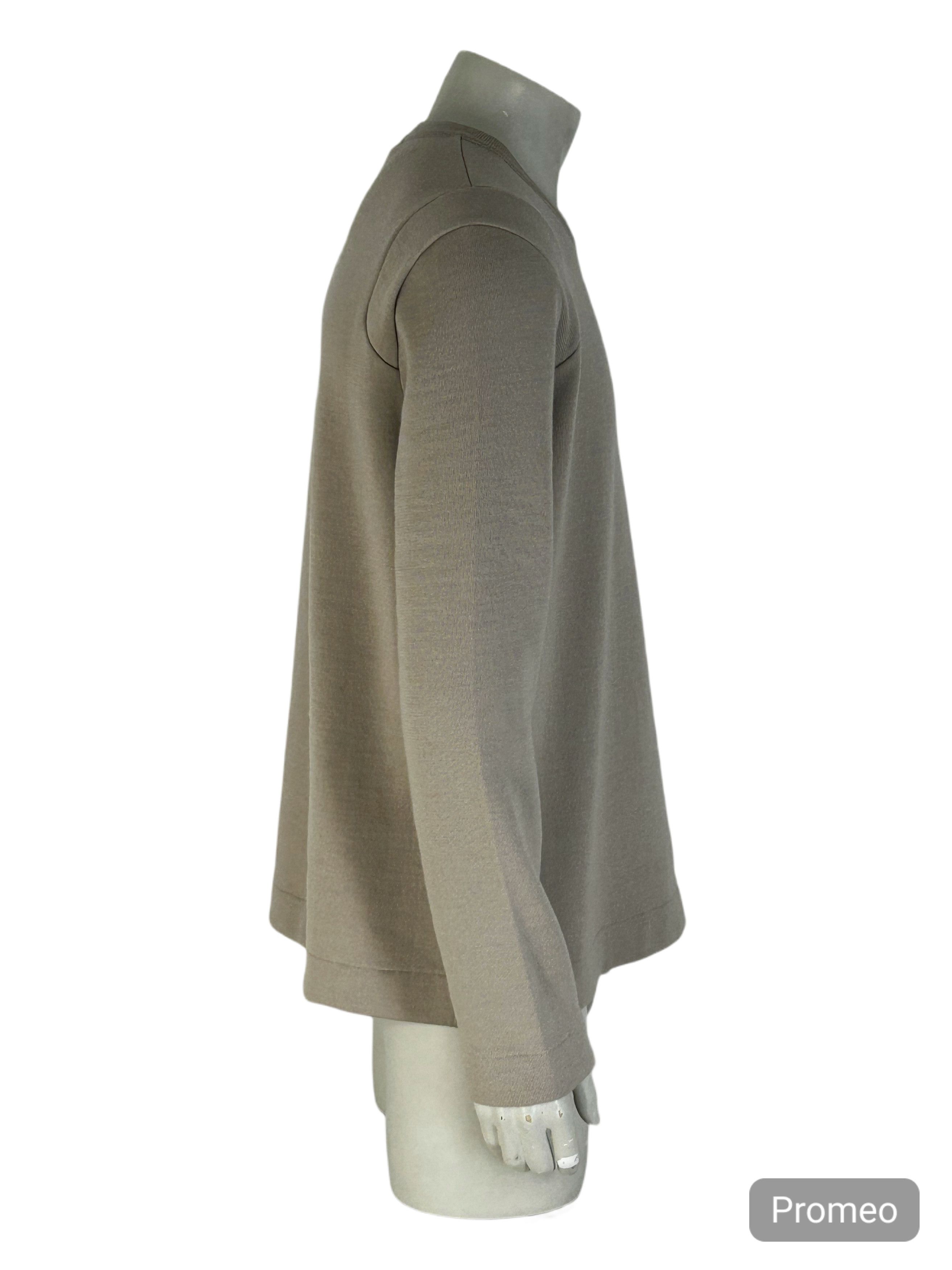 Prada Prada Crew Neck Heavy Tight Knit Beige Wool Jumper size 54 Size US XL / EU 56 / 4 - 2 Thumbnail
