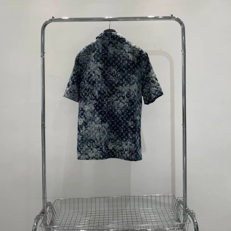 Louis Vuitton Louis Vuitton Denim Short Sleeve Shirt-2507 Size US L / EU 52-54 / 3 - 2 Thumbnail