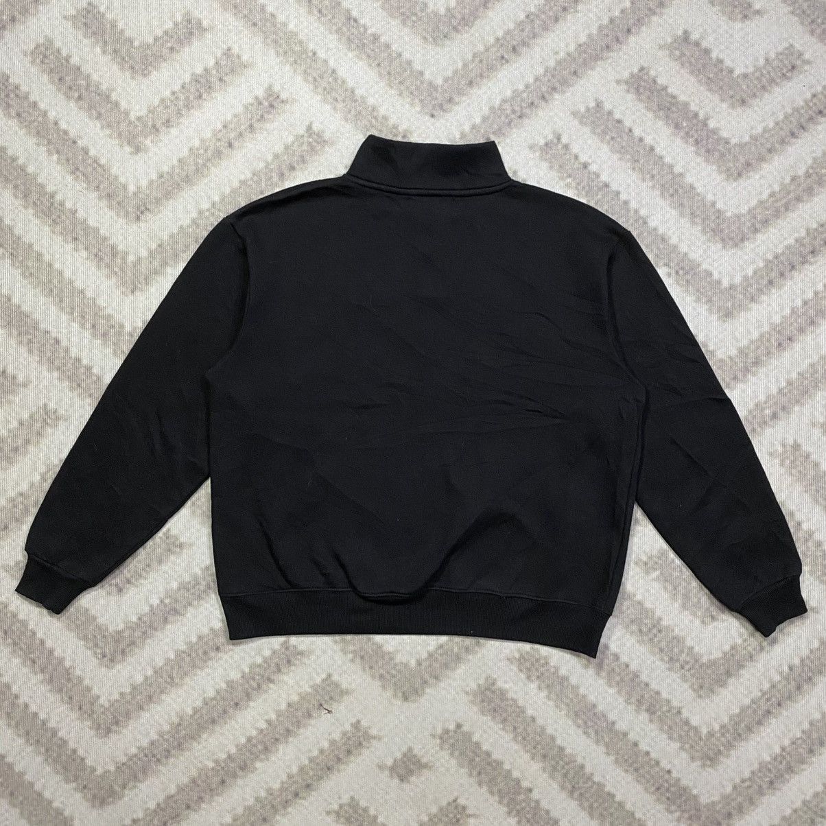 Bershka BERSHKA Quarter Zip Spellout Sweatshirt Size US S / EU 44-46 / 1 - 2 Thumbnail