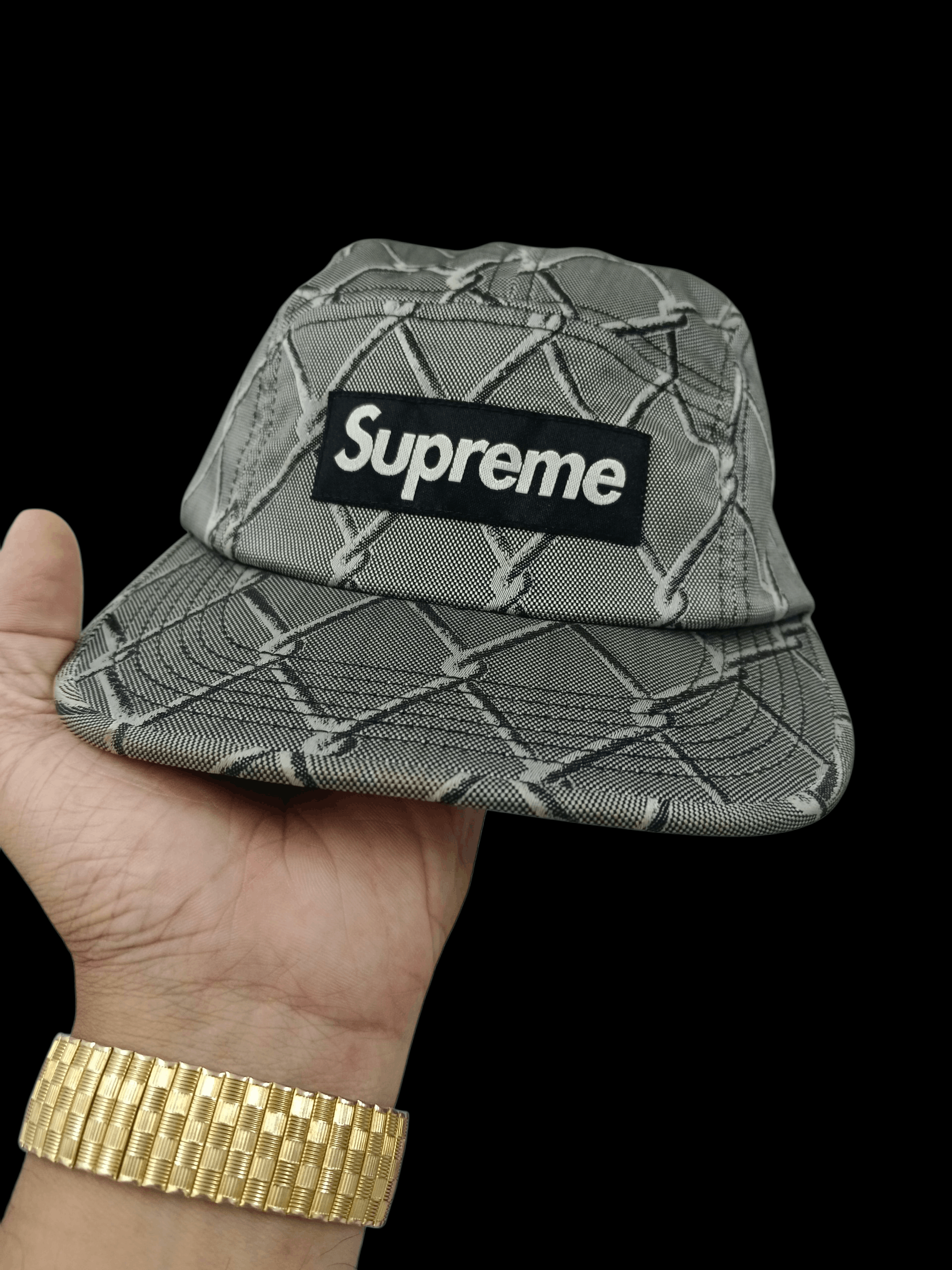 Supreme Supreme Chainlink Camp Cap Size ONE SIZE - 1 Thumbnail