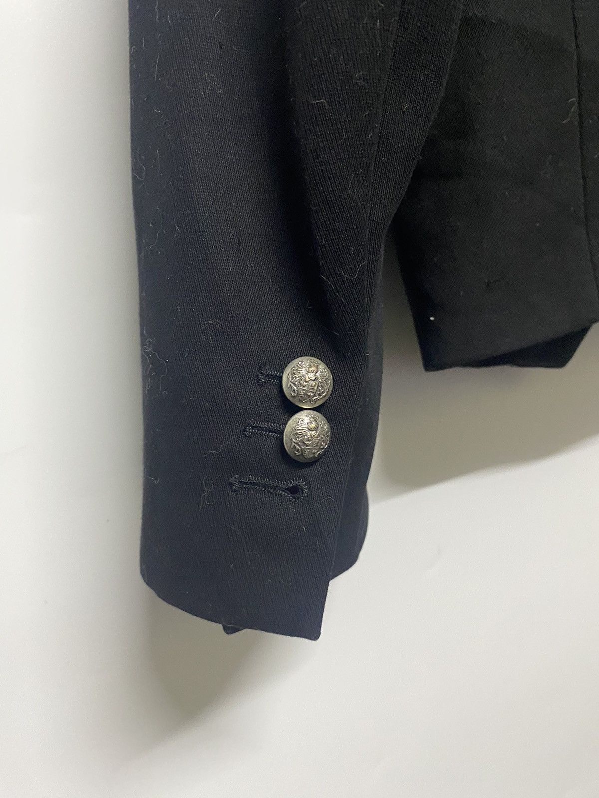 Balmain × Designer Balmain Paris Coat Blazer Jacket Size M / US 6-8 / IT 42-44 - 9 Thumbnail