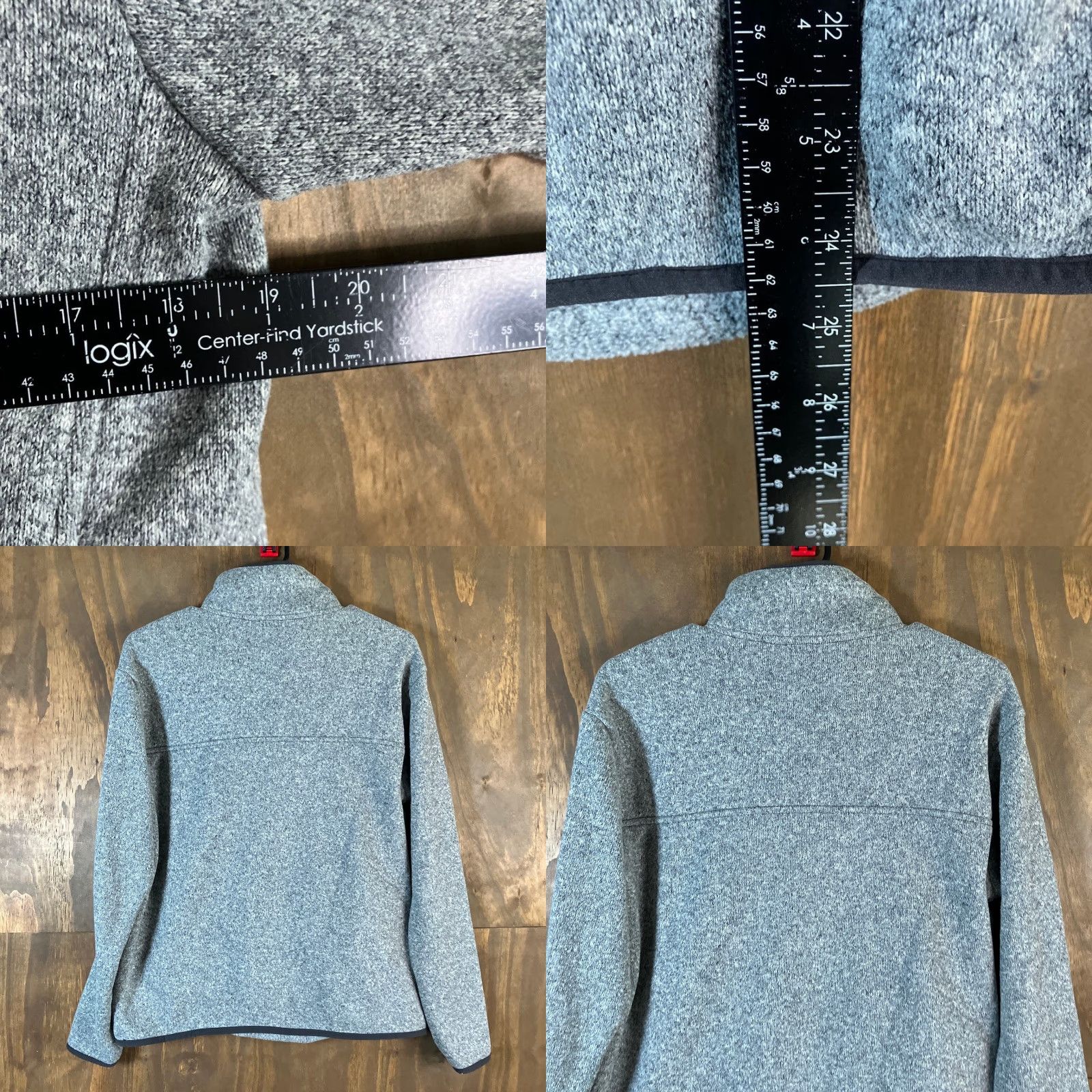 Eddie Bauer Eddie Bauer Womens Sweatshirt Gray Radiator Fleece Snap Mock Neck Large Size L / US 10 / IT 46 - 8 Thumbnail